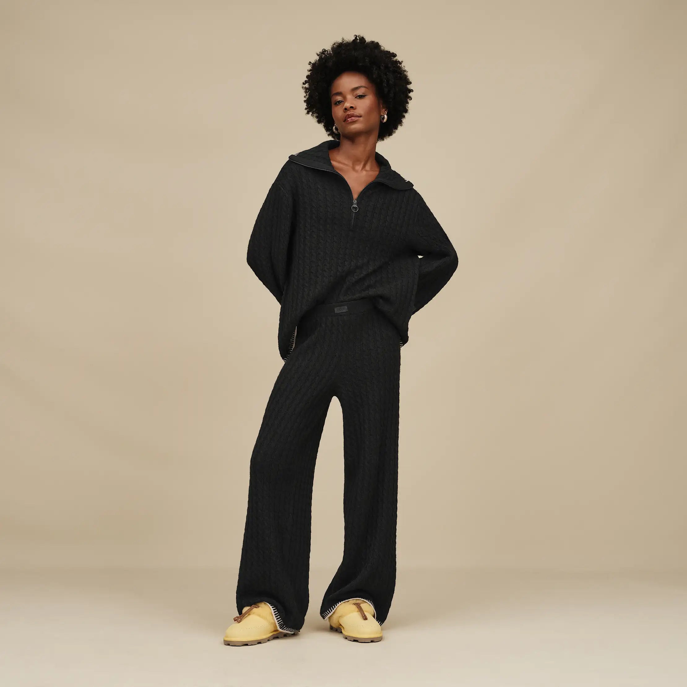 Women's Coquette Stitch - MUTED MUSTARD