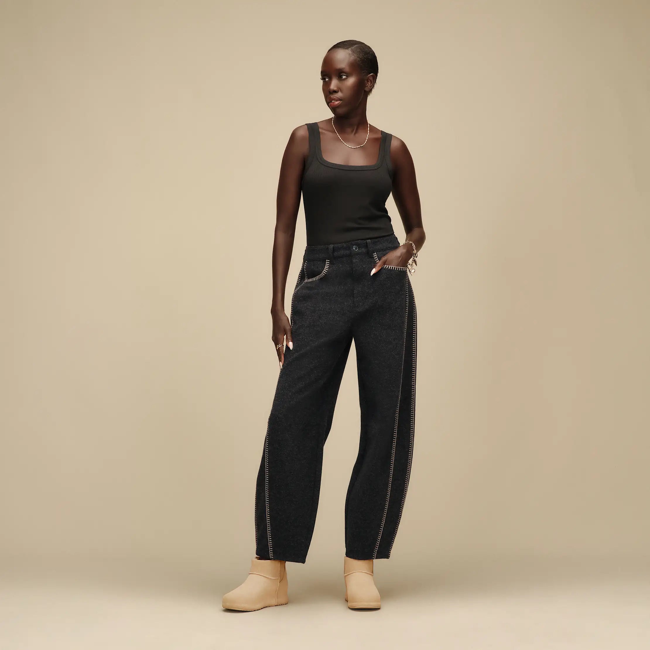 Women's Classic Mini Enwrap - MUSTARD SEED