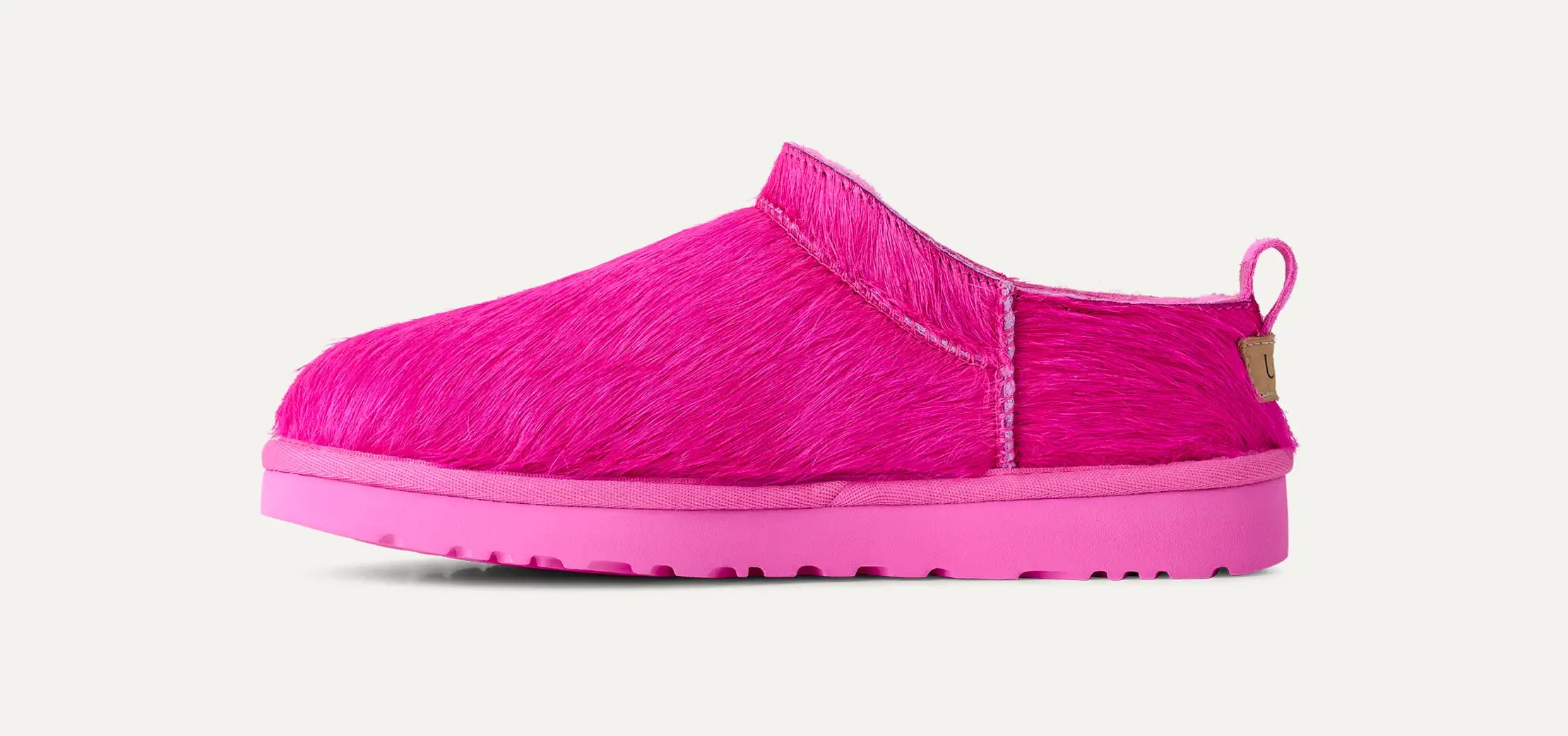 Women's Classic Micro Calf Hair - BRIGHT FUCHSIA