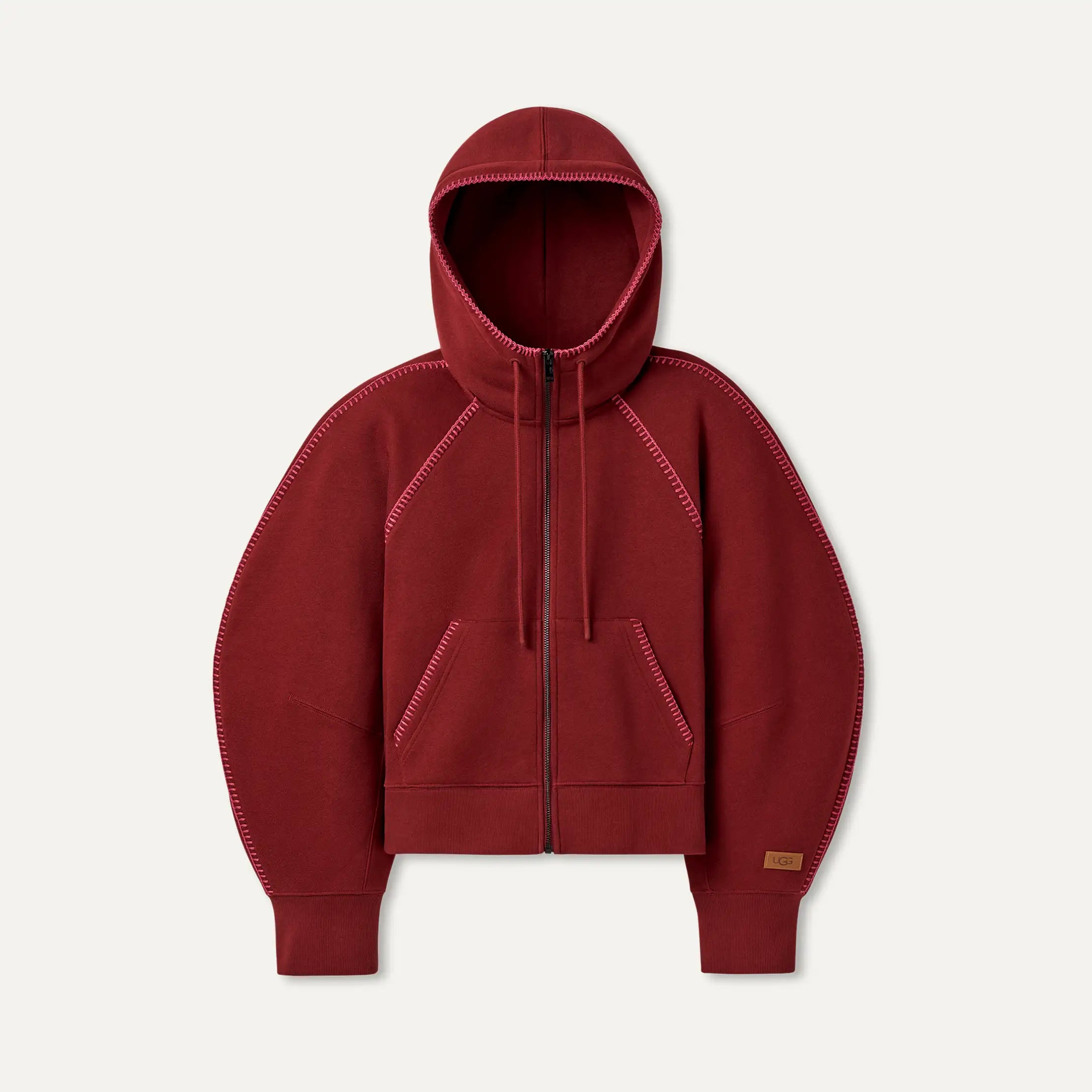 Women's Classic Full-Zip Hoodie - COFFEE BERRY