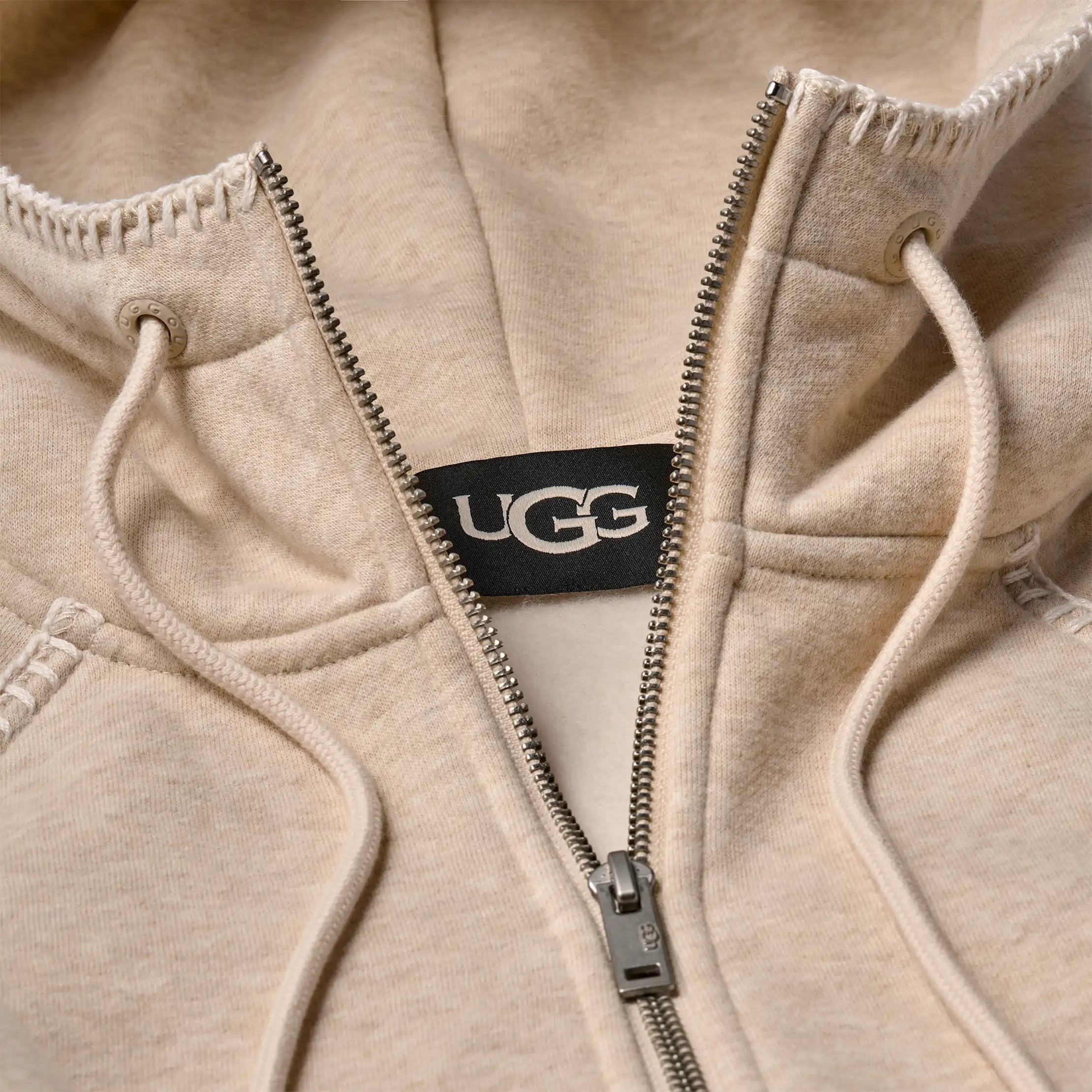 Women's Classic Full-Zip Hoodie - SAND HEATHER