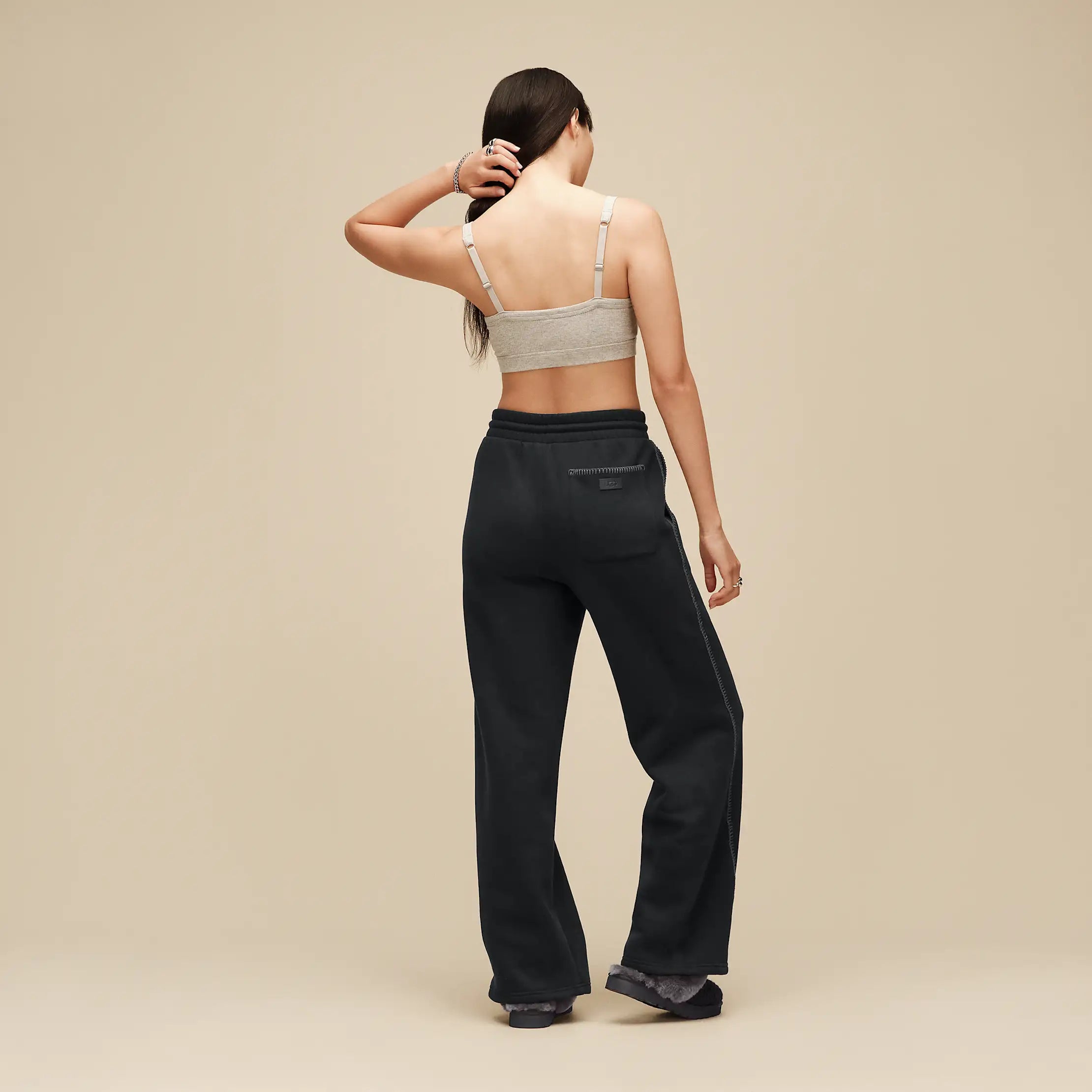 Women's Classic Straight-Leg Pant - BLACK