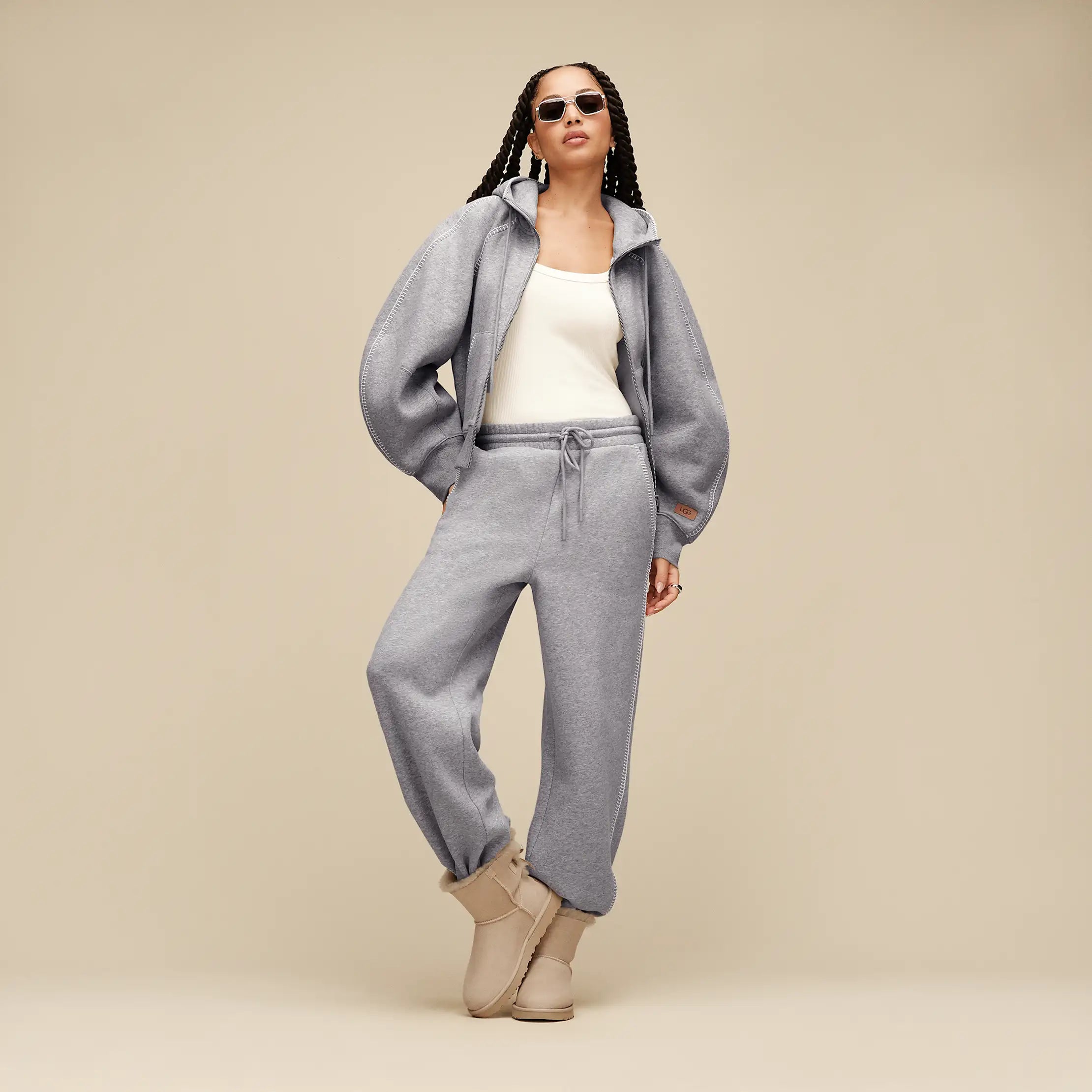 Women's Classic Straight-Leg Pant - GREY HEATHER