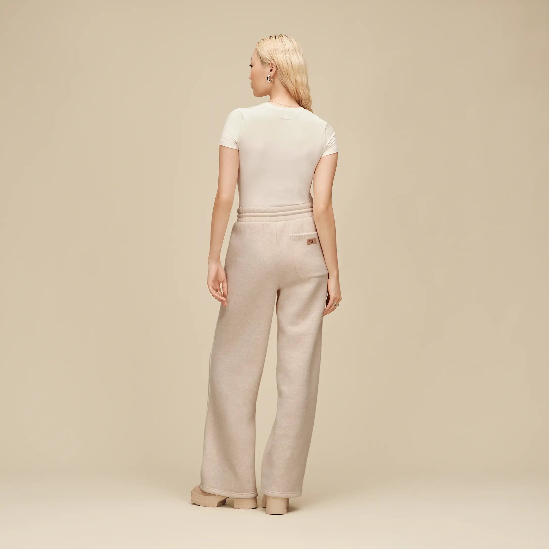 Women's Classic Straight-Leg Pant - SAND HEATHER