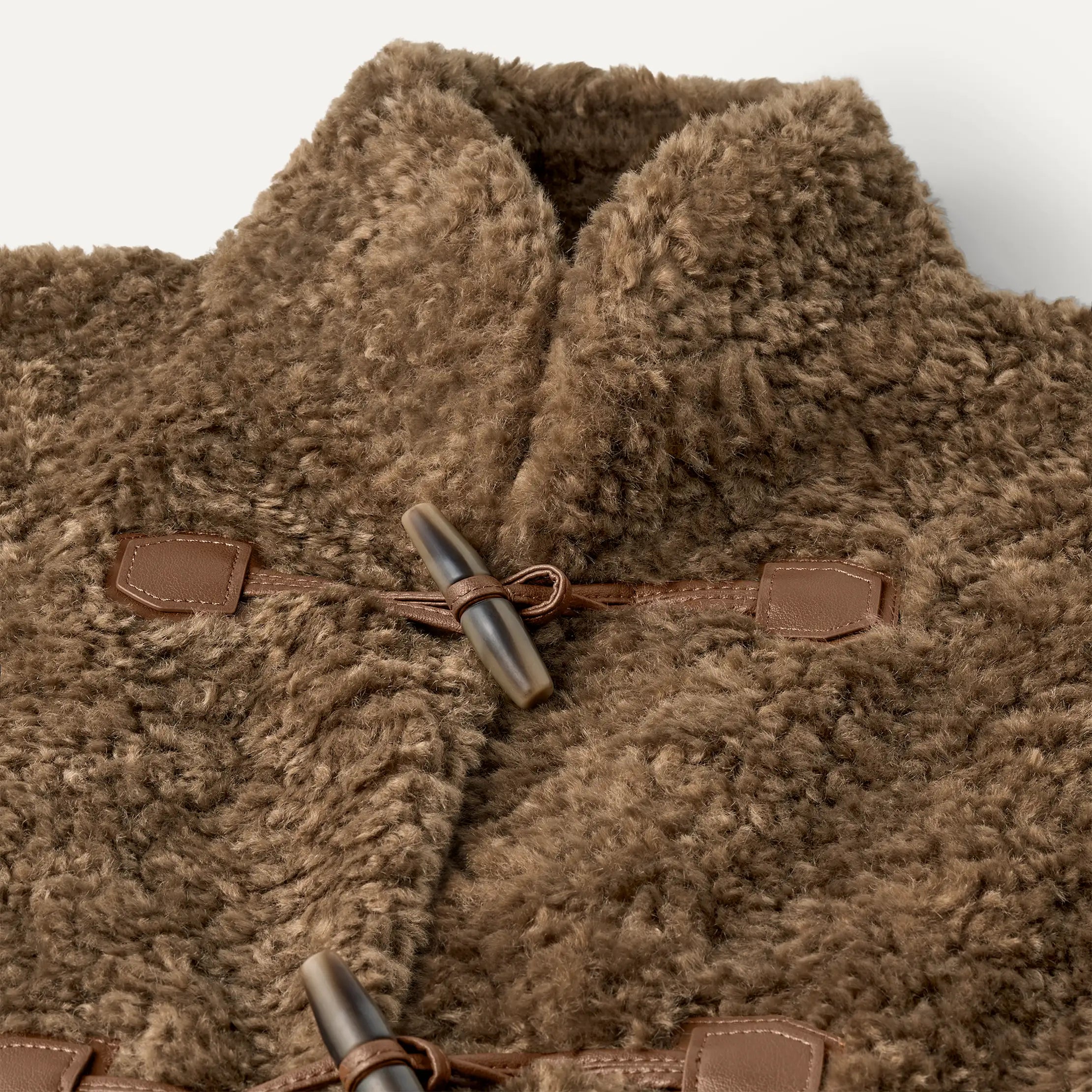 Women's Niah Toggle Vest - COFFEE GROUNDS
