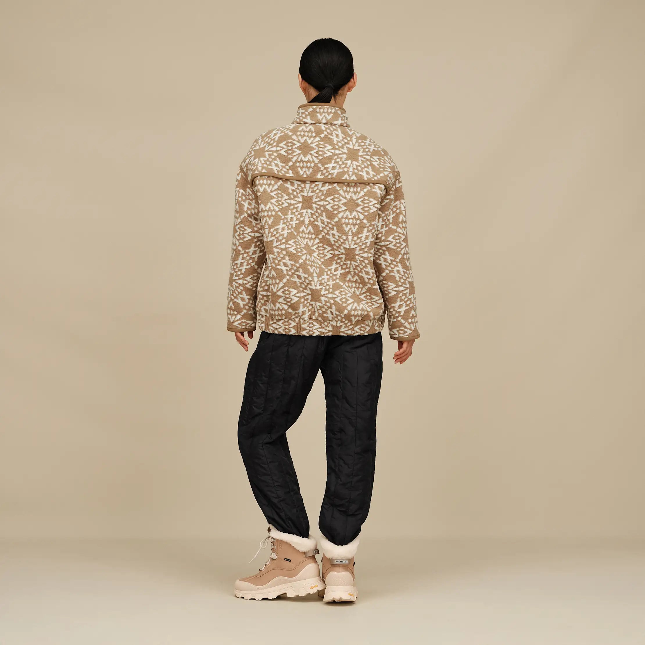 Women's Brigh Snap Jacket - SAND