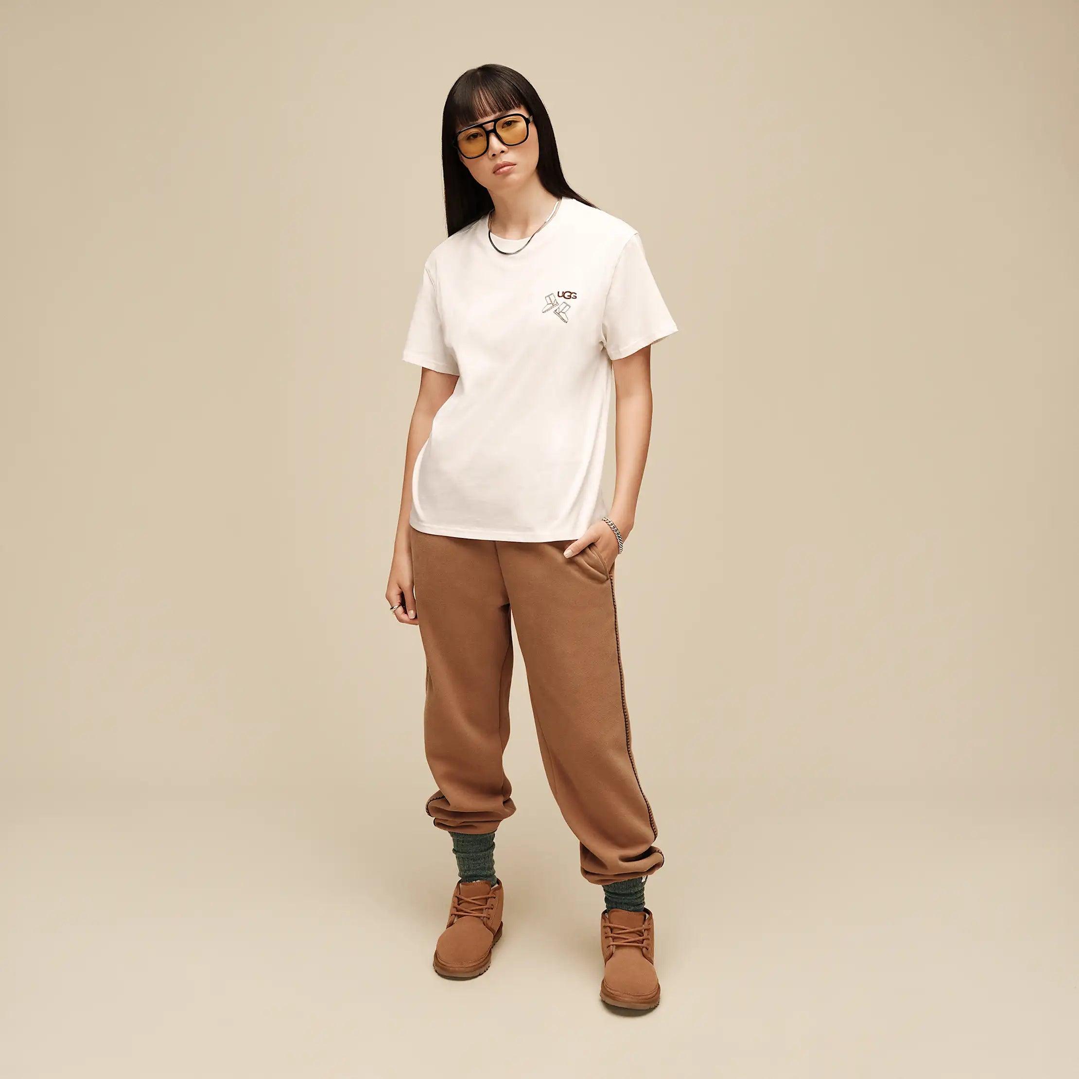 All Gender UGG Classic Boot Tee - NIMBUS