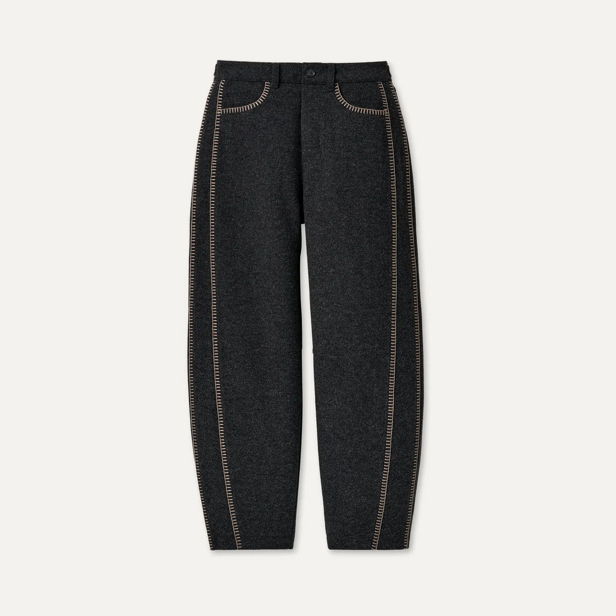 Women's Rina Barrel Pant - BLACK HEATHER
