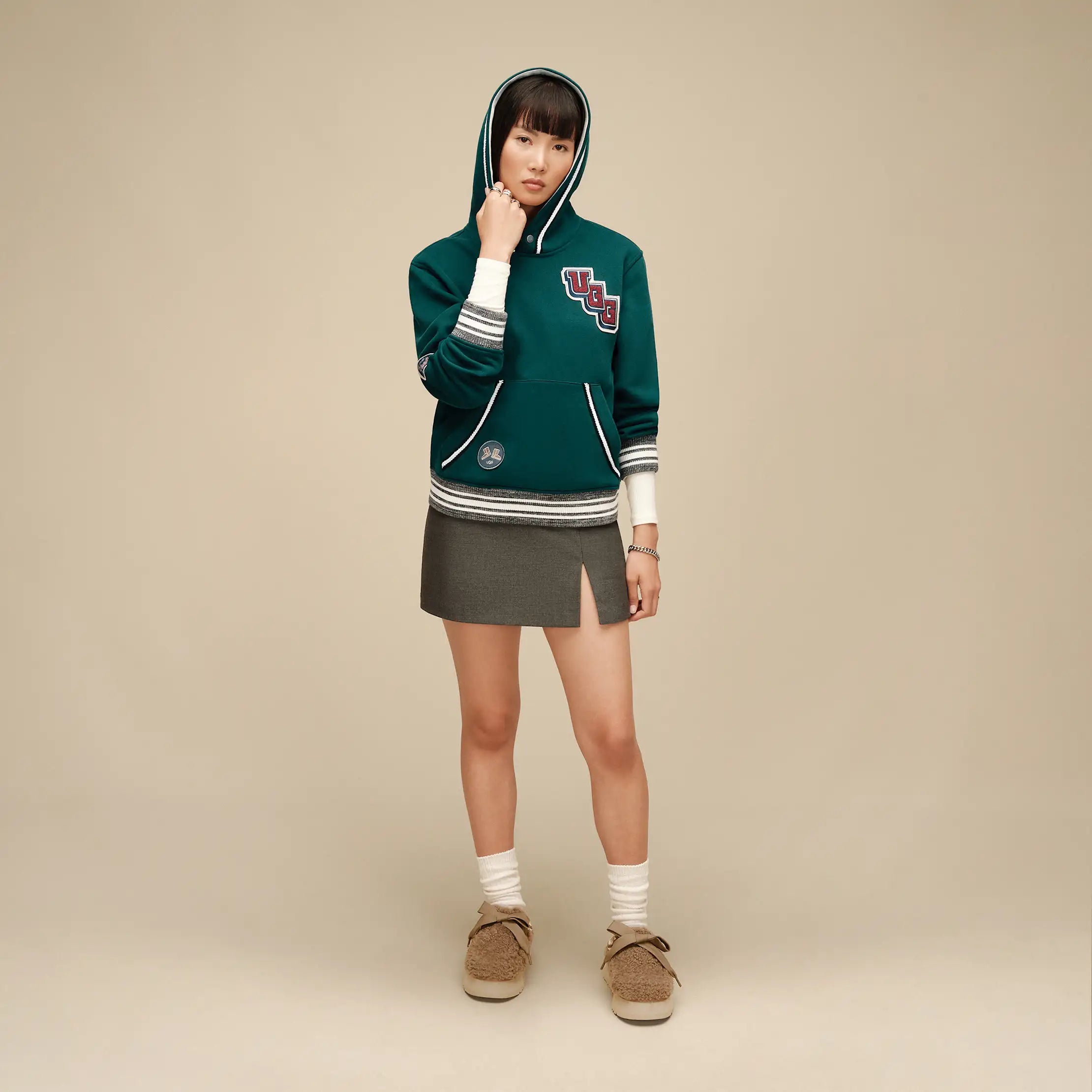 All Gender UGG Retro Hoodie - SALTWATER