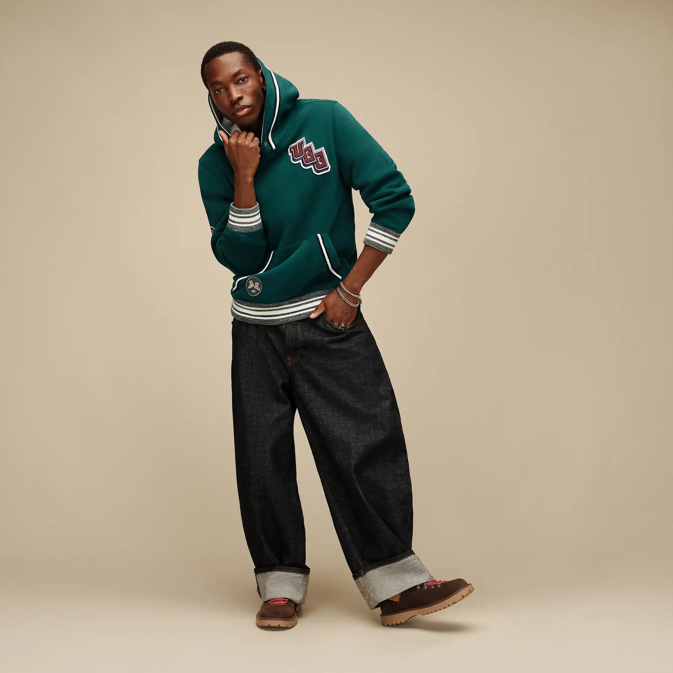 All Gender UGG Retro Hoodie - SALTWATER