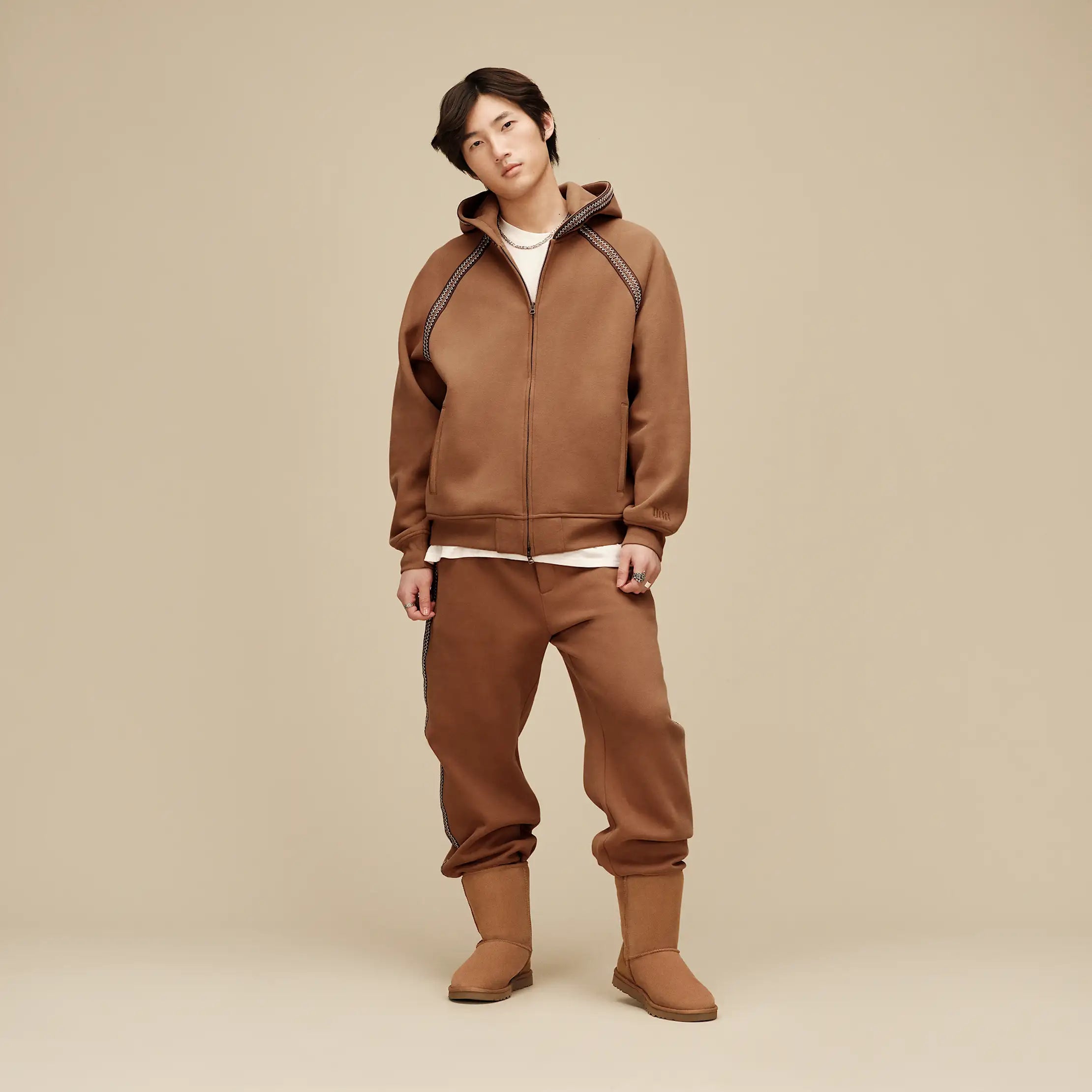 Men's Tasman Full-Zip Jacket - CHESTNUT