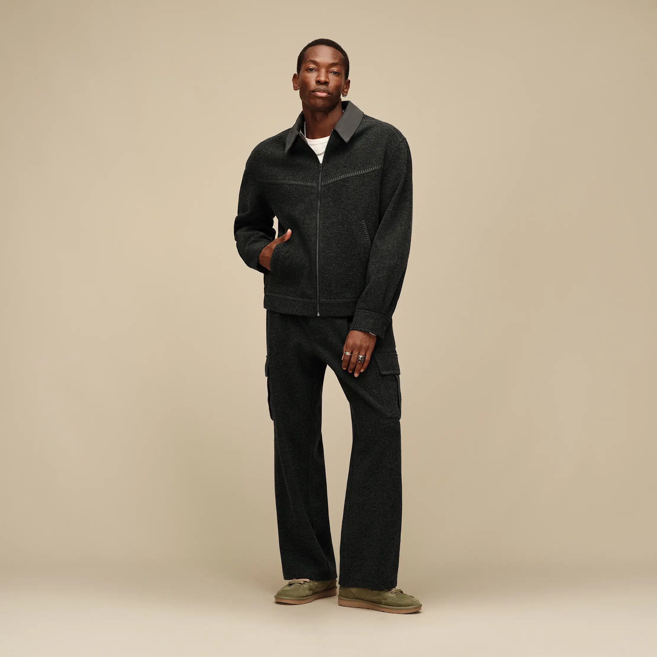 Men's Baylin Full-Zip Jacket - BLACK HEATHER