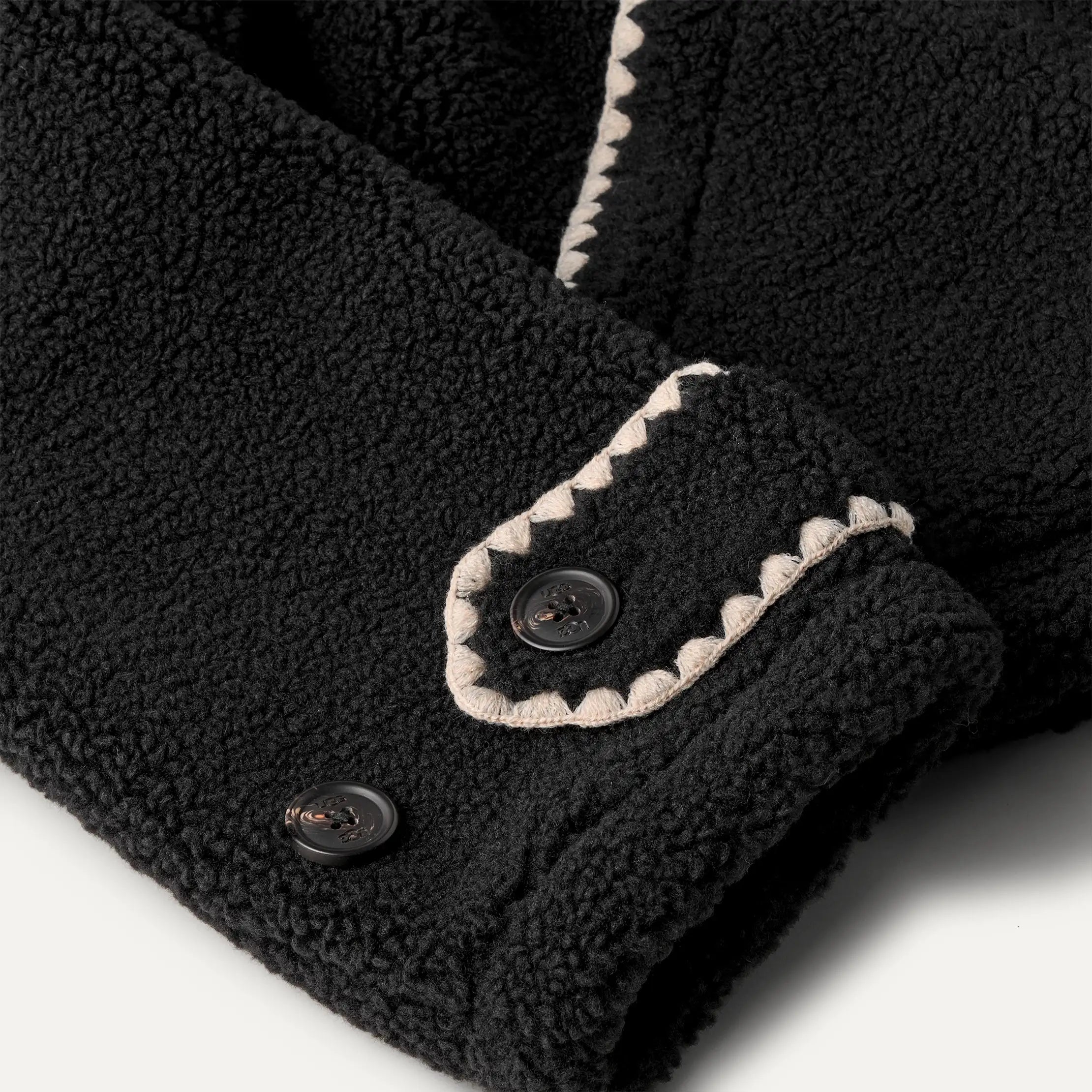 Women's Nikia Collared Jacket - BLACK