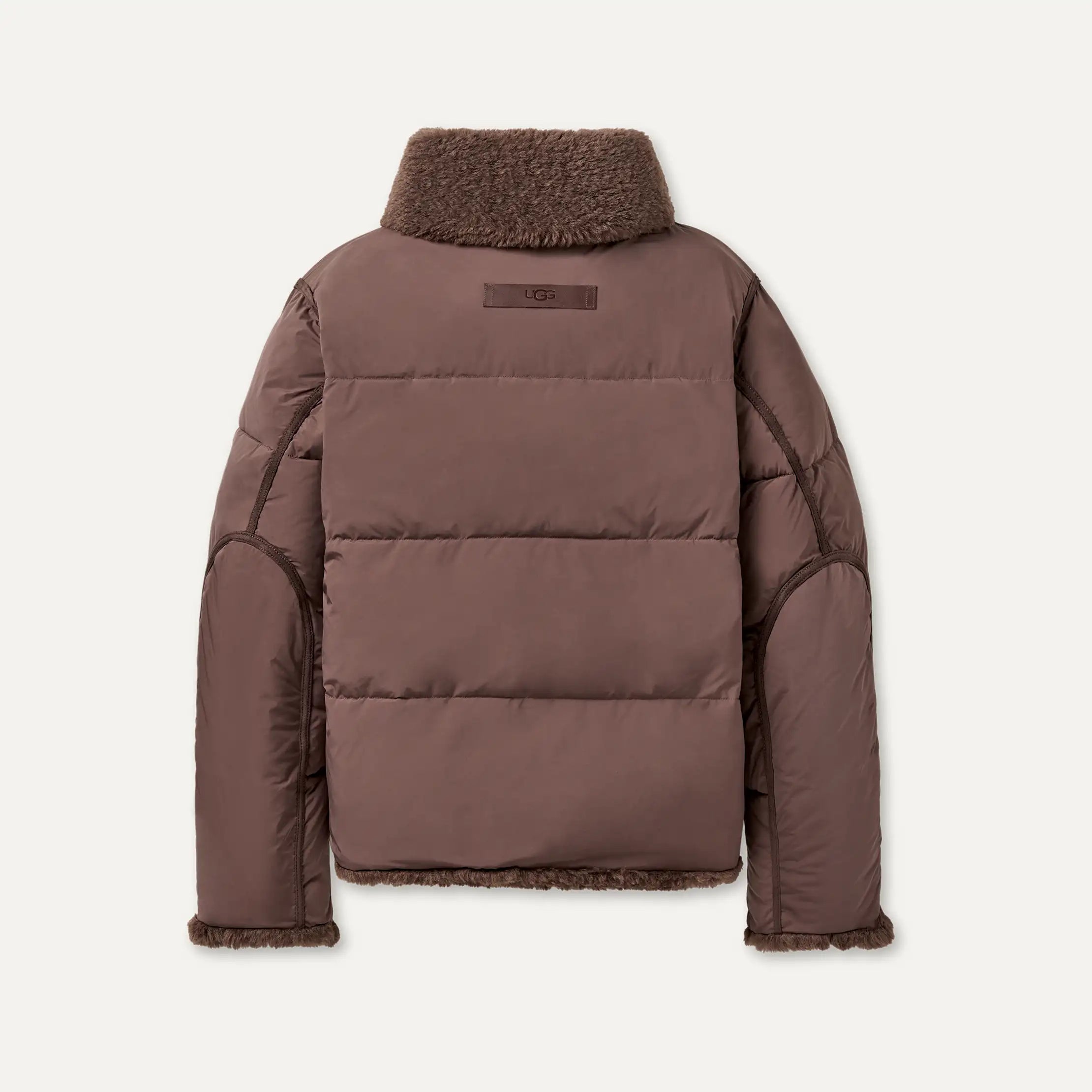 Women's Wylda Puffer Jacket - BURNT CEDAR
