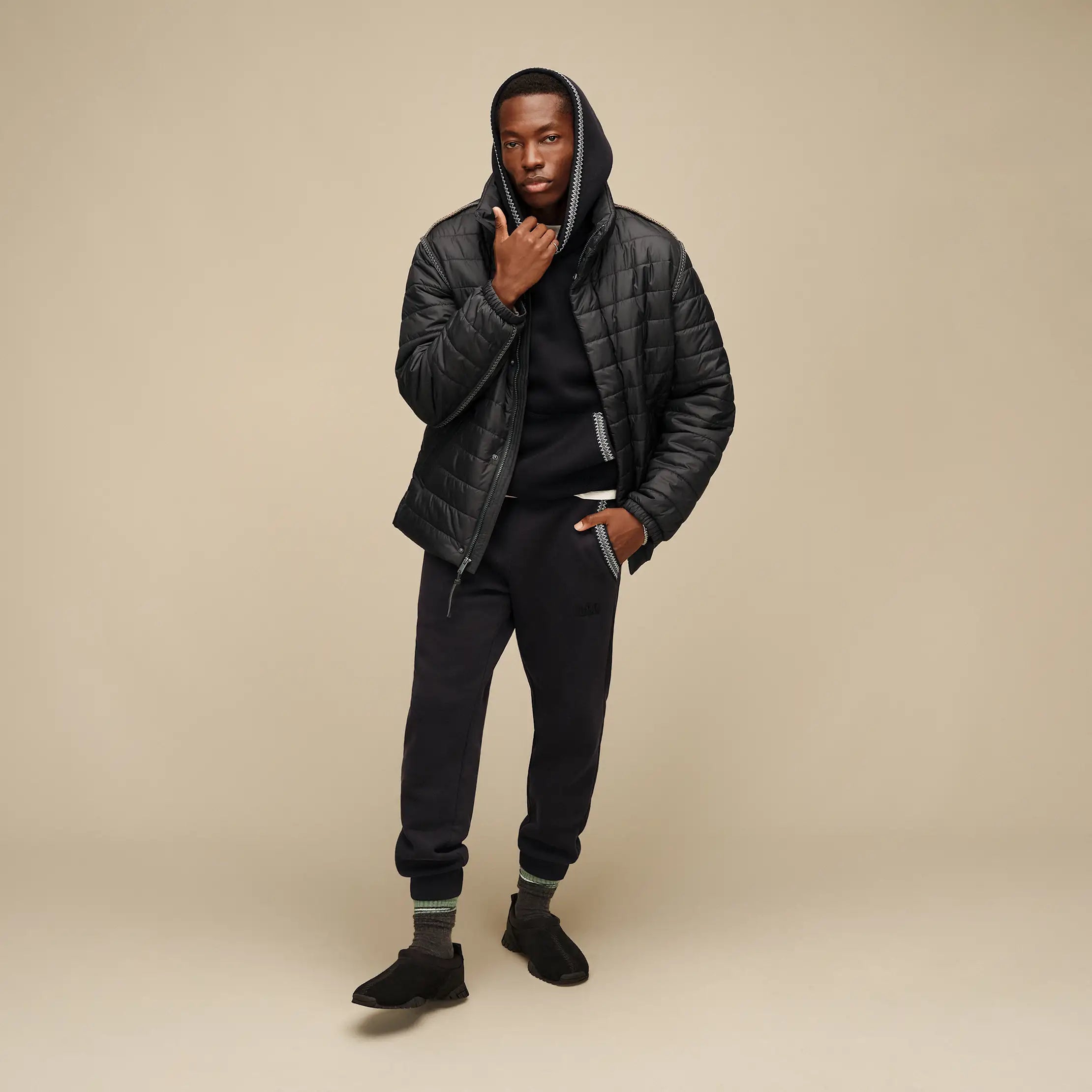 Men's Dray UGGbraid Zip Jacket - INK