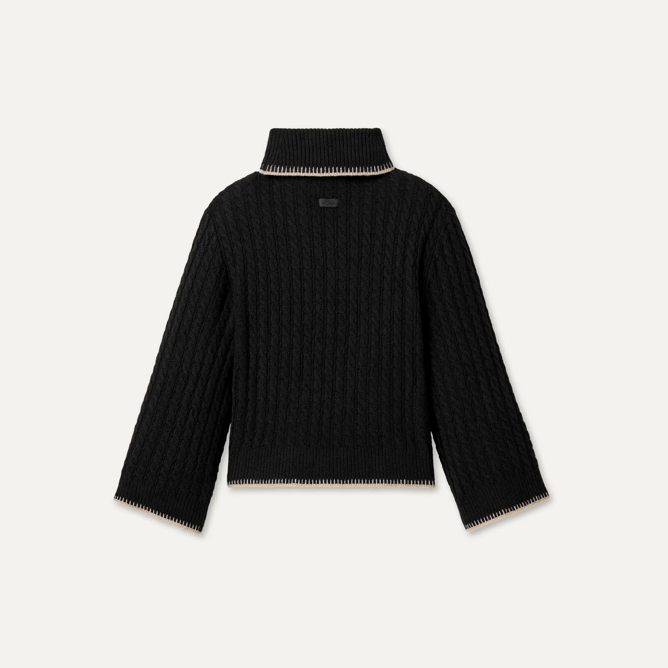 Women's Rylynn Turtleneck Sweater - BLACK