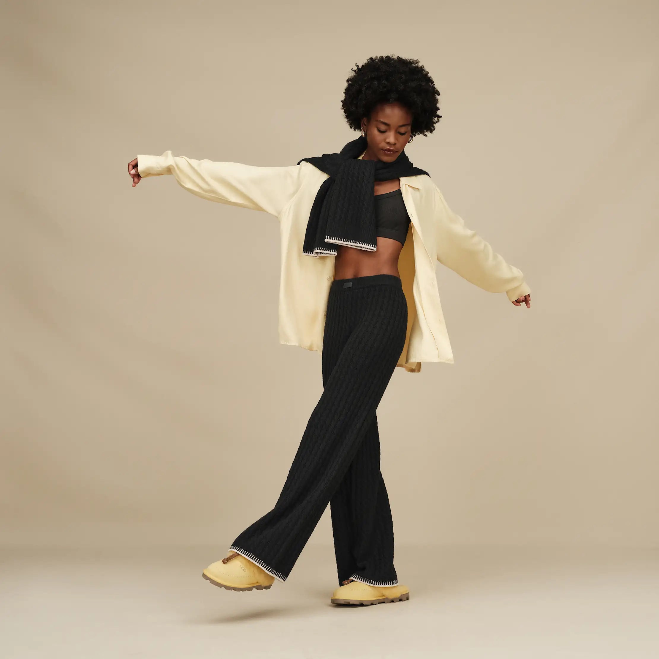 Women's Rylynn Straight-Leg Pant - BLACK