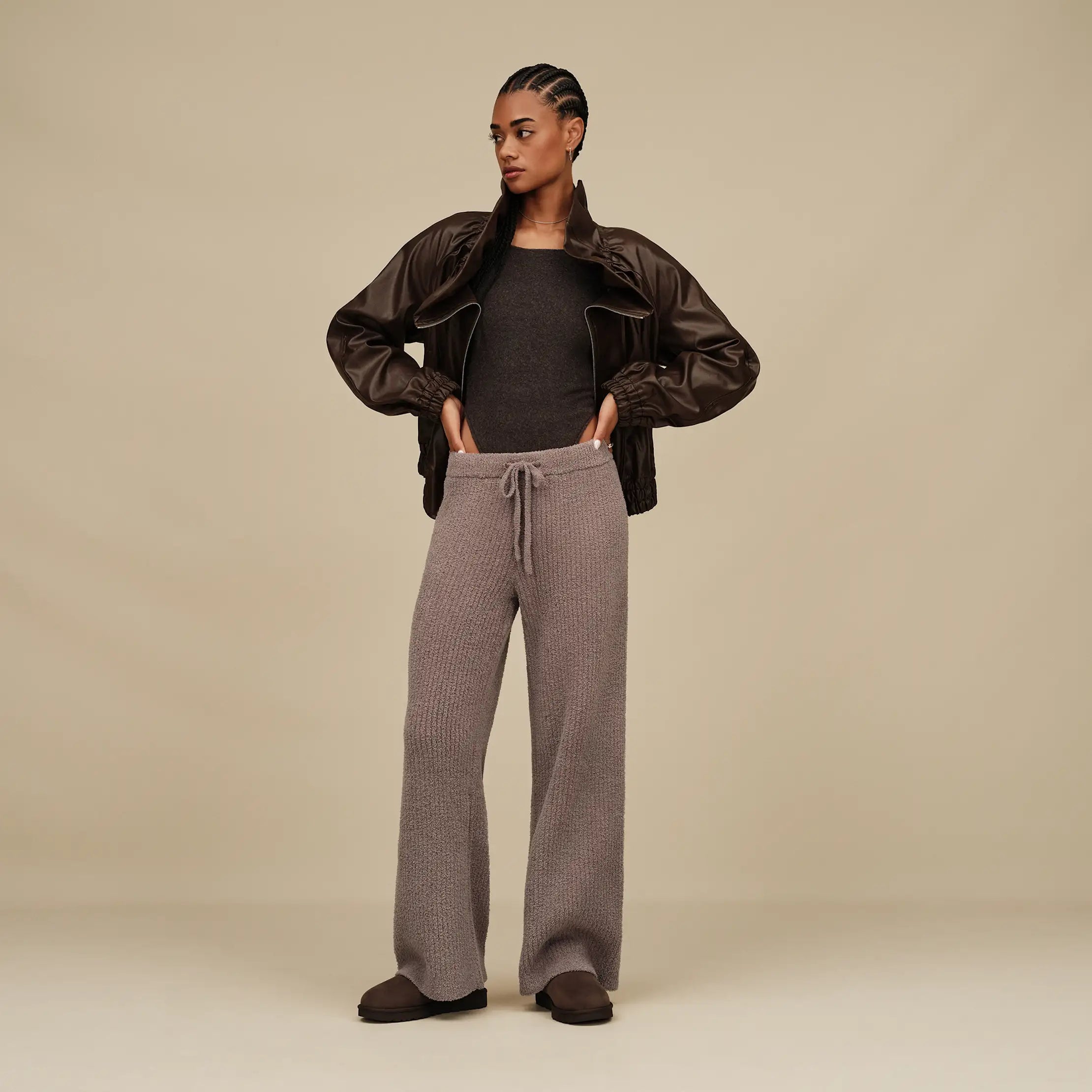 Women's Couria Straight-Leg Rib Pant - ALLSPICE