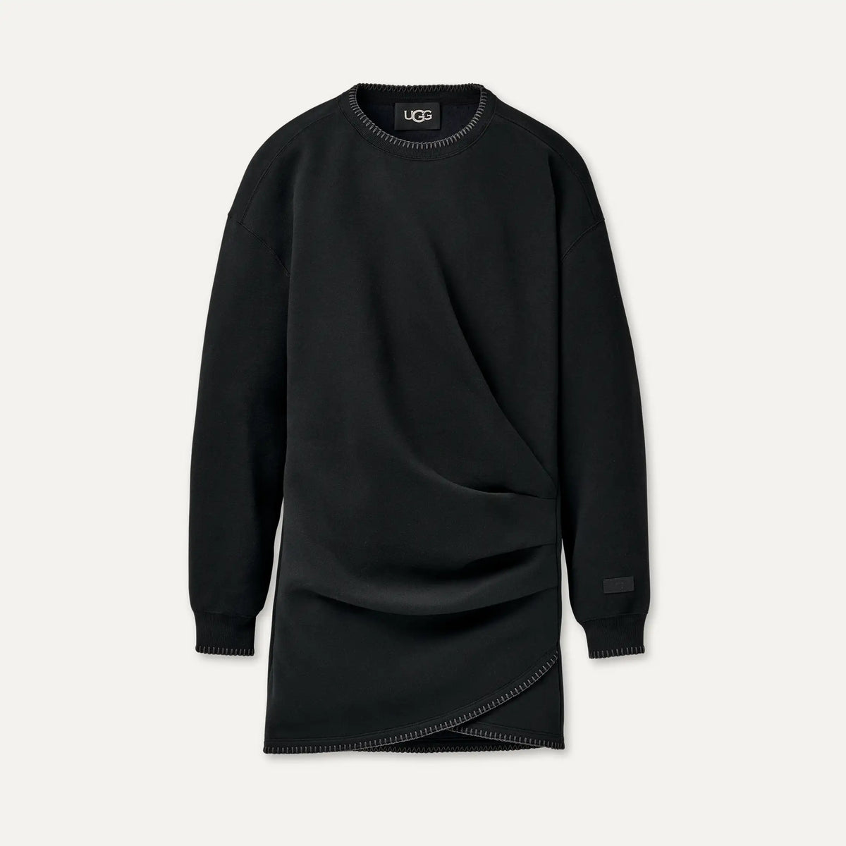 Women's Classic Tulip Mini Dress - BLACK