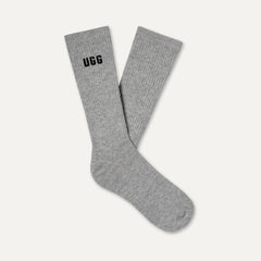 Men's Leander Logo Crew 3 Pack - WHITE / GREY / BLACK