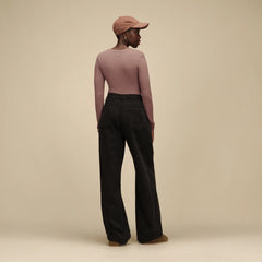 Women's Aidelene Long Sleeve Rib Tee - ALLSPICE