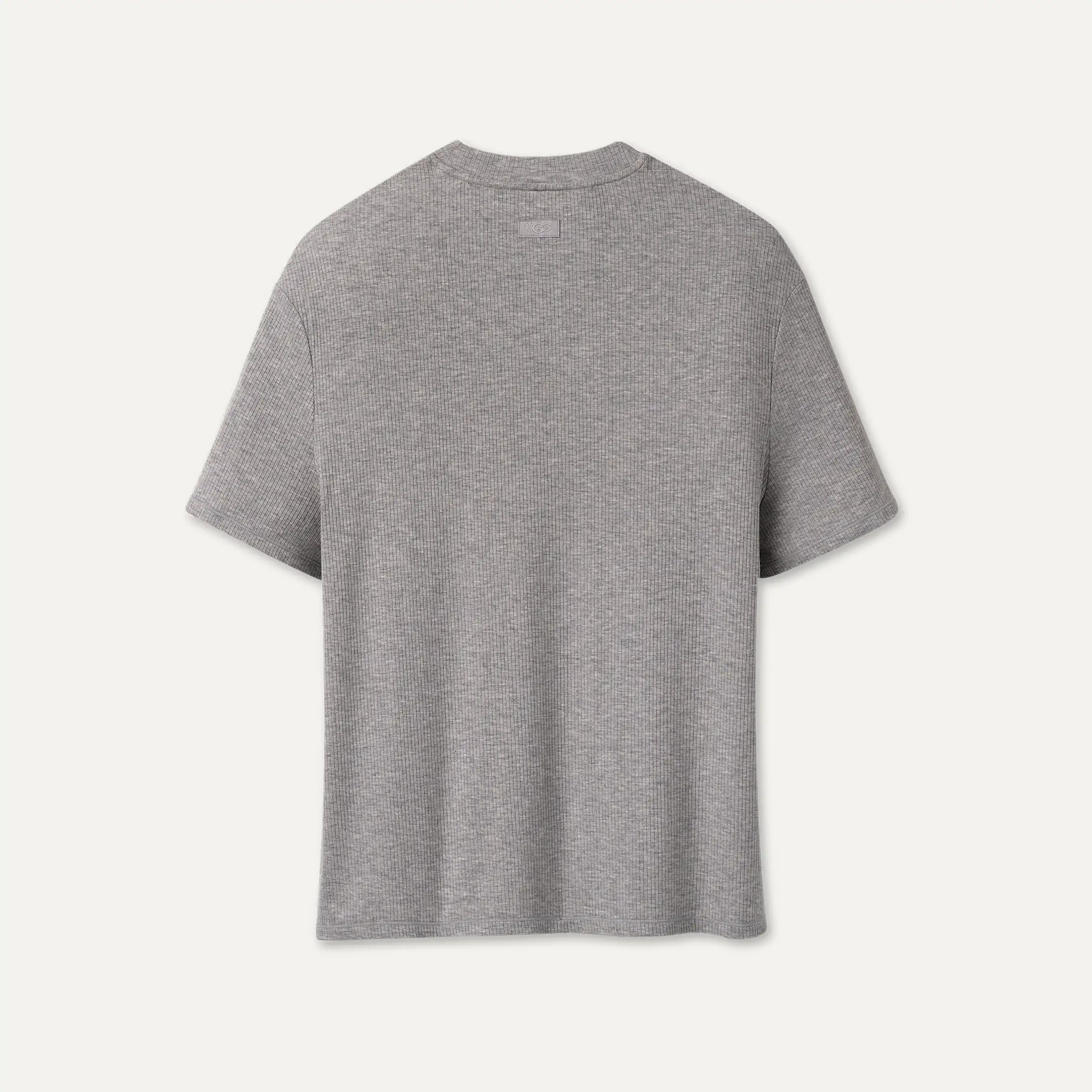 Women's Amarys Relaxed Rib Tee - GREY HEATHER