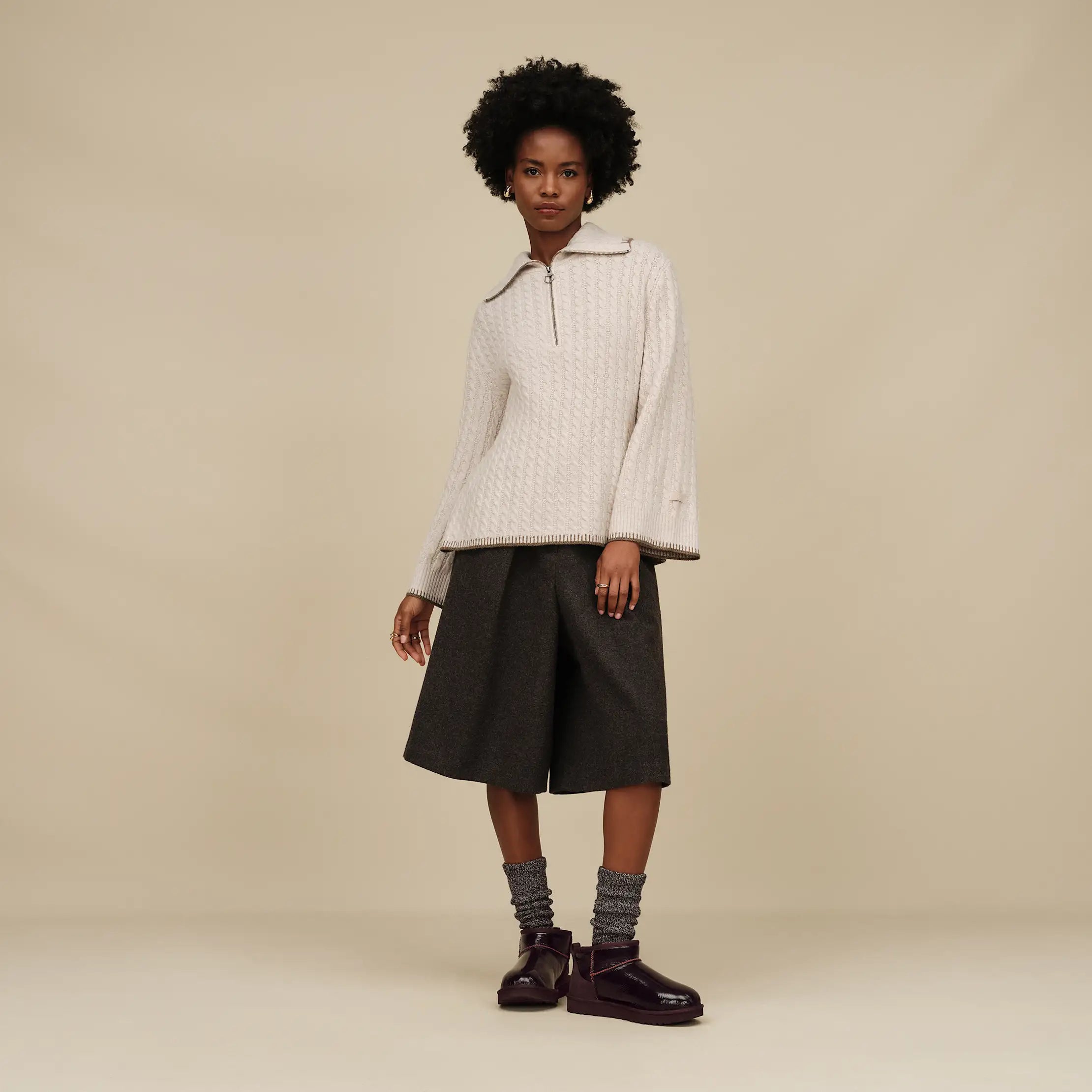 Women's Classic Ultra Mini Crinkle - DARK CARAMEL