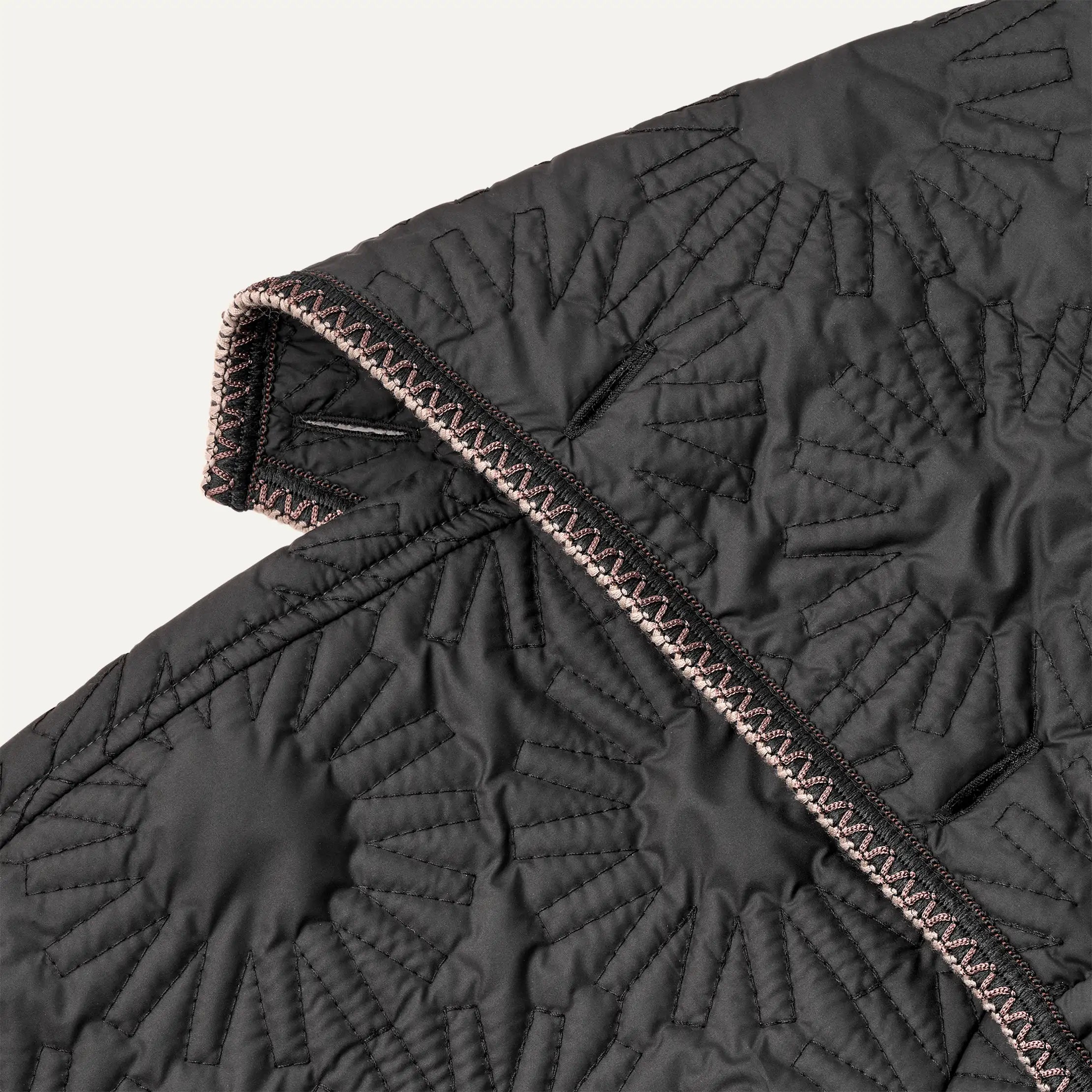 Women's Solein Oversized-Collar Jacket - BLACK