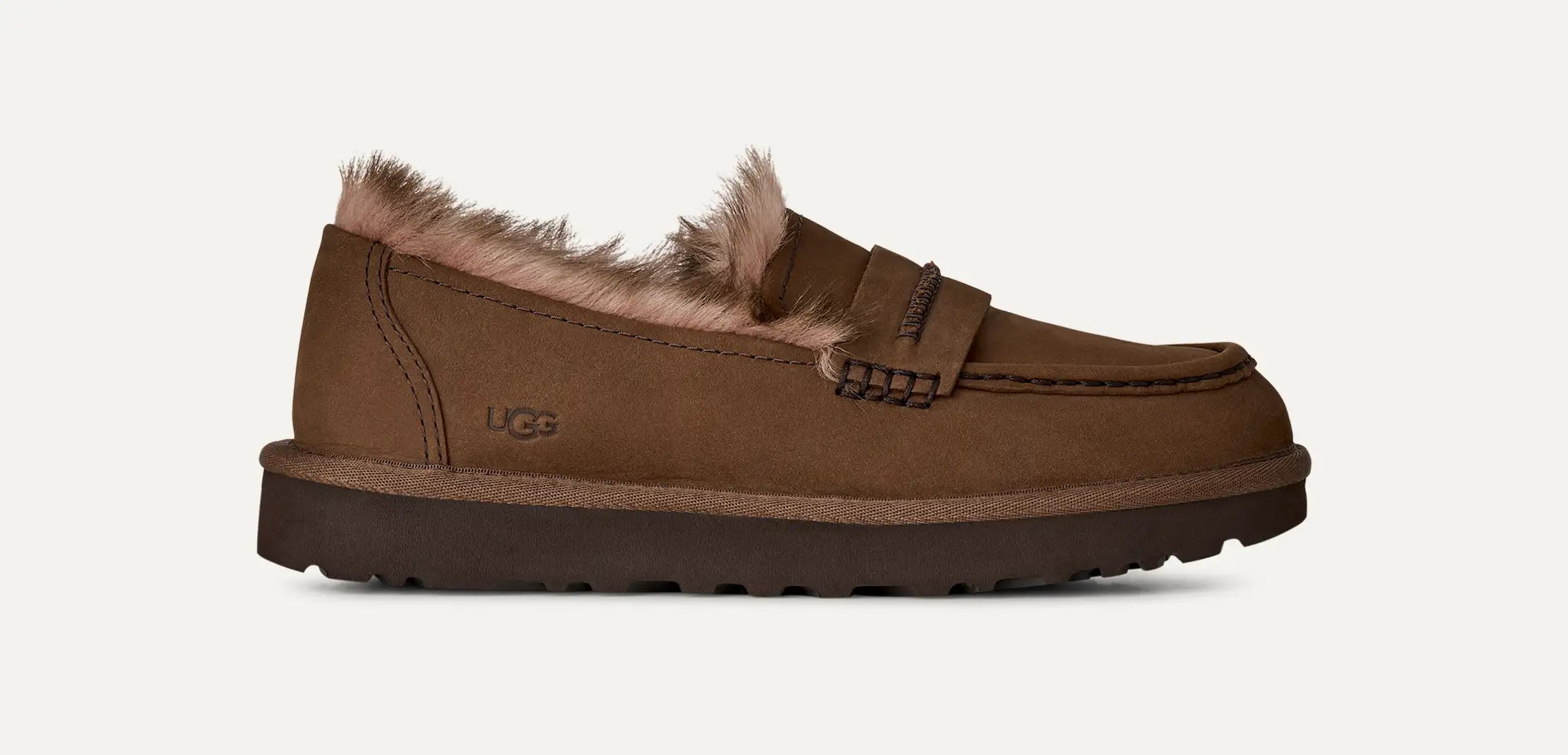 Women's Ellis Nubuck Loafer - DARK CHESTNUT