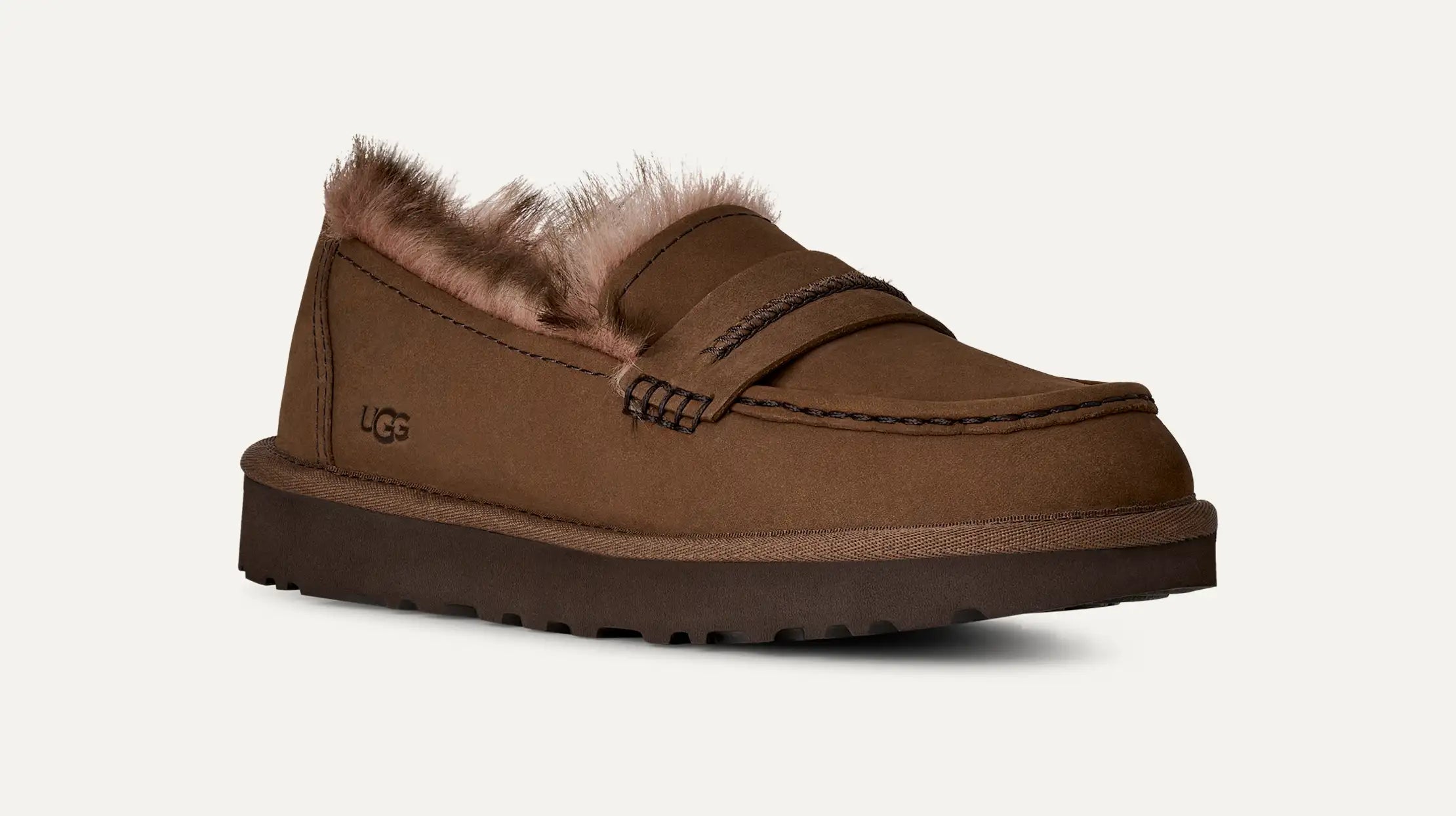Women's Ellis Nubuck Loafer - DARK CHESTNUT