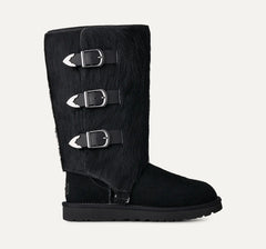 Women's Classic Tall Western - BLACK