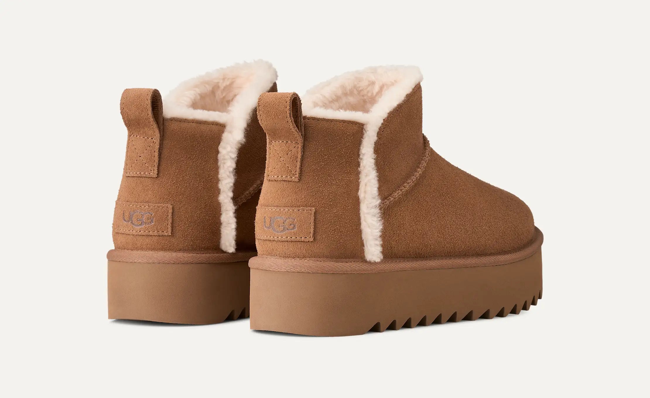 Women's Ultra Mini Aiyanna Platform - CHESTNUT