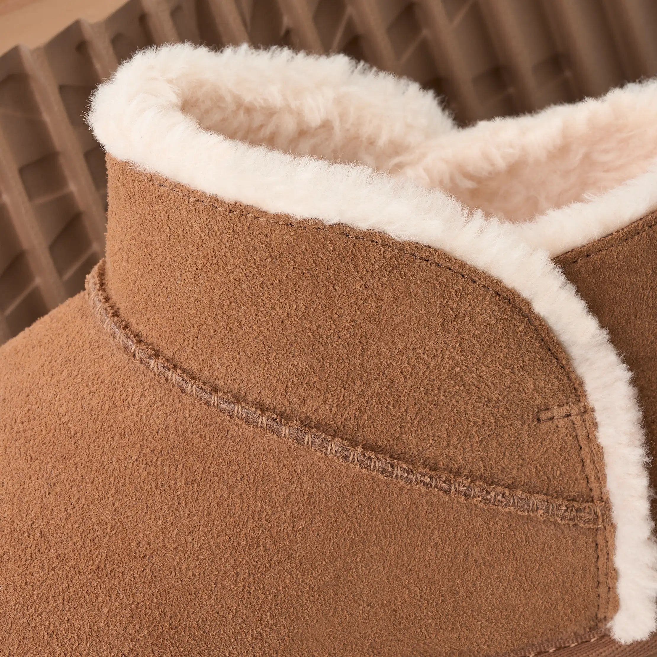 Women's Ultra Mini Aiyanna Platform - CHESTNUT