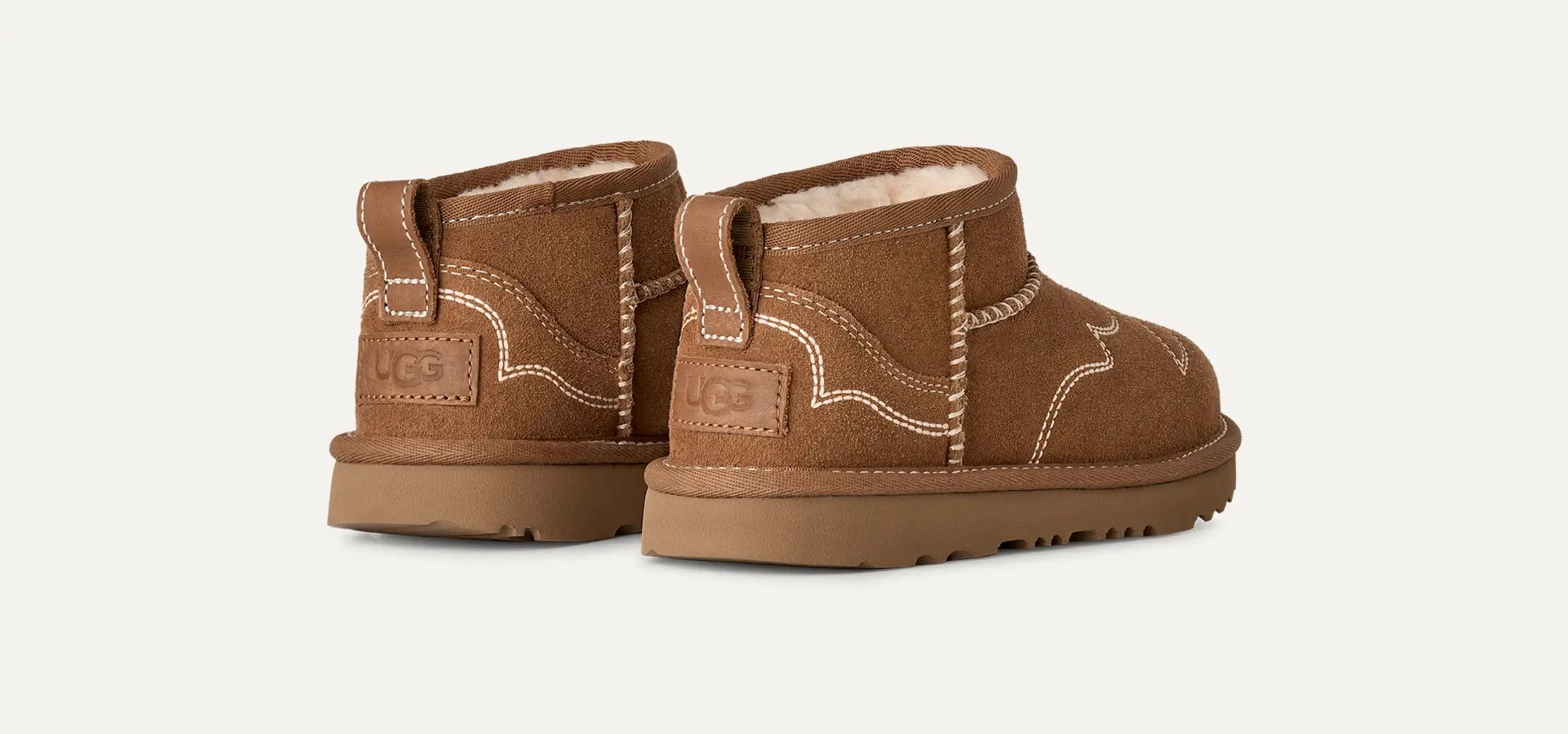 Kids' Classic Ultra Mini Western - CHESTNUT