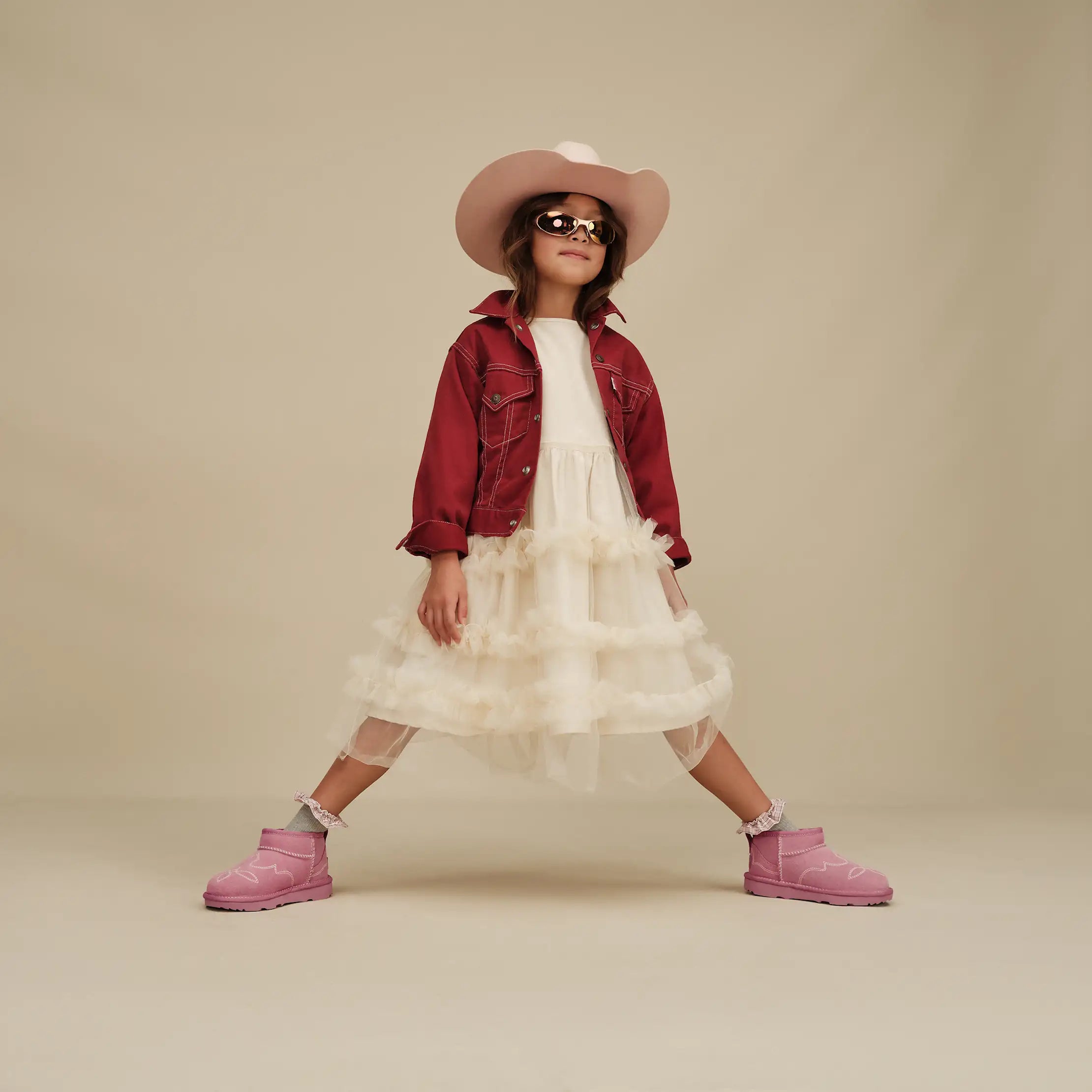 Kids' Classic Ultra Mini Western - DUSTY ORCHID