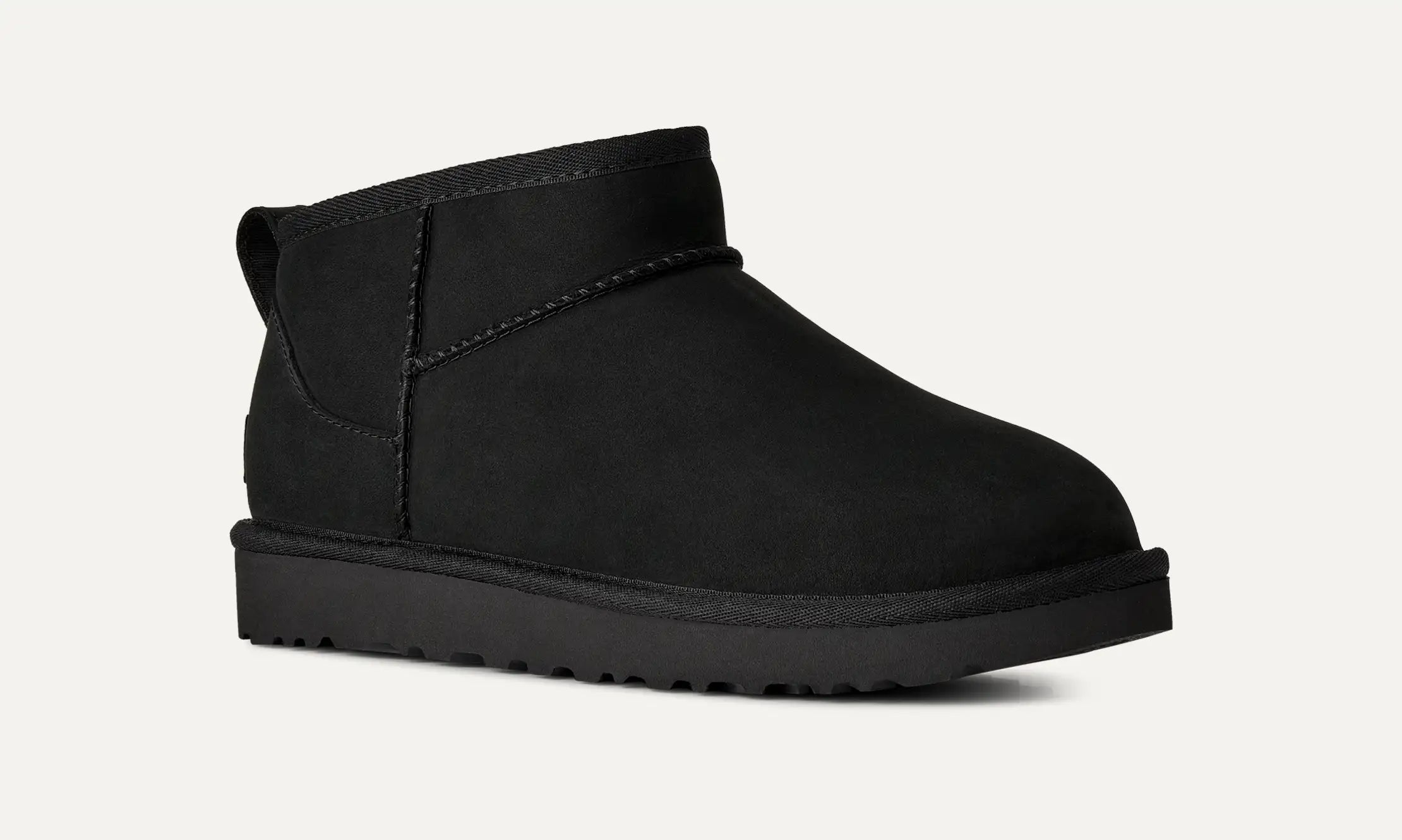 Women's Classic Ultra Mini Nubuck - BLACK
