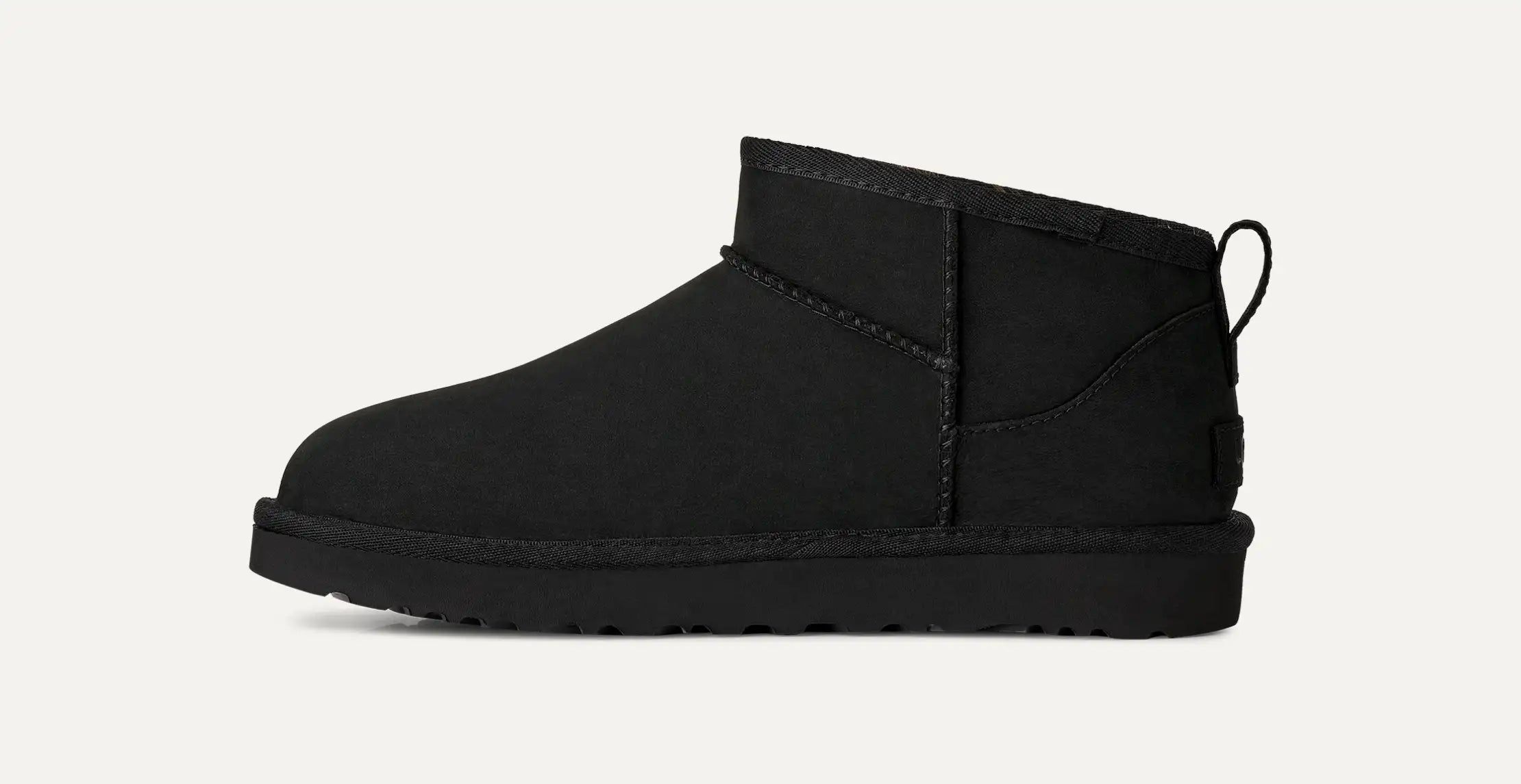 Women's Classic Ultra Mini Nubuck - BLACK