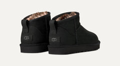 Women's Classic Ultra Mini Nubuck - BLACK