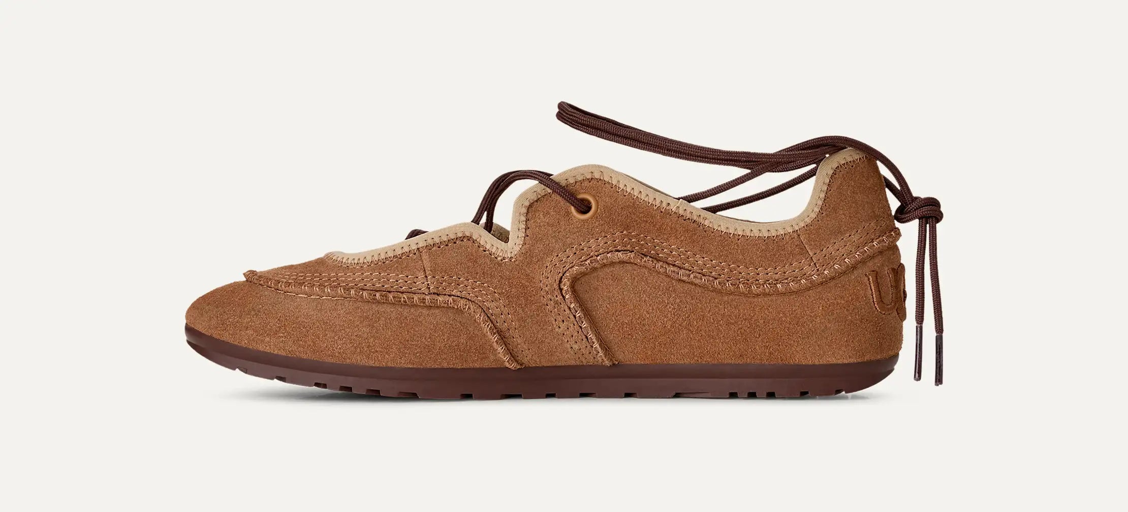 Women's Quill Ballet Sneaker - CHESTNUT / SAND