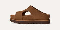 Women's Goldenstar Hi Cutout Slide - DARK CHESTNUT