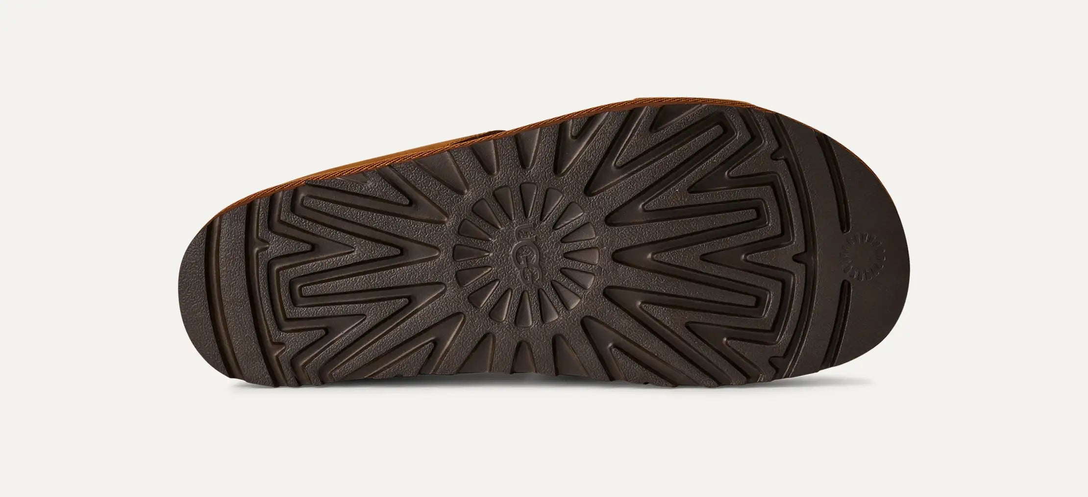 Women's Goldenstar Hi Cutout Slide - DARK CHESTNUT