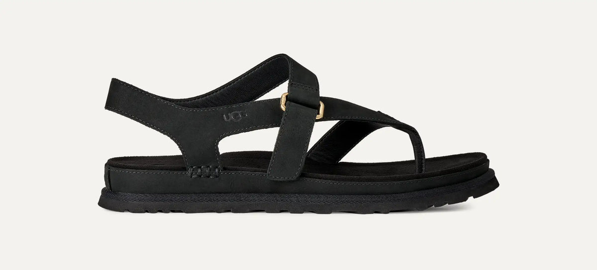 Women's GoldenGaze Toe Post - BLACK