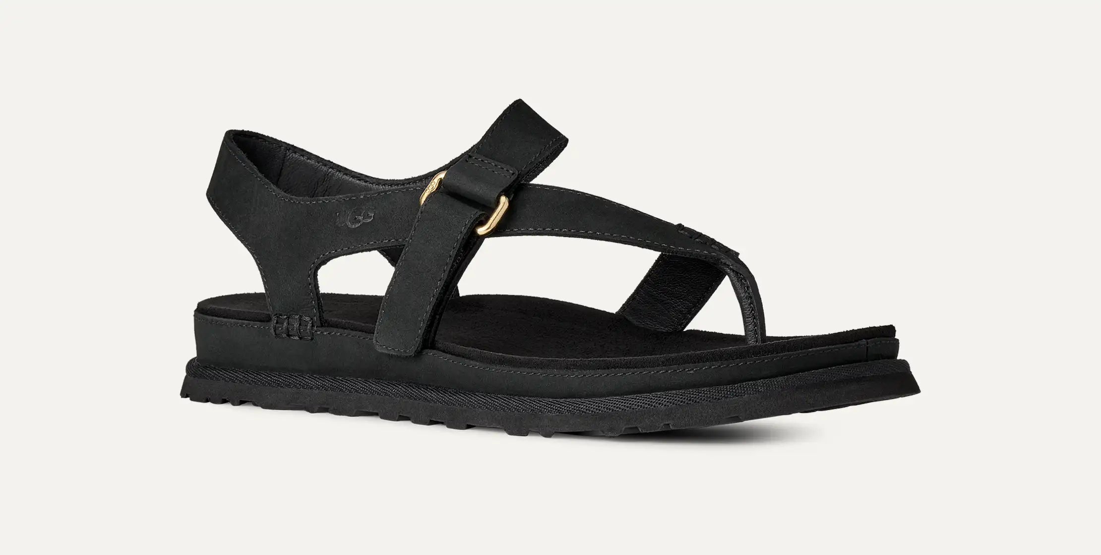 Women's GoldenGaze Toe Post - BLACK