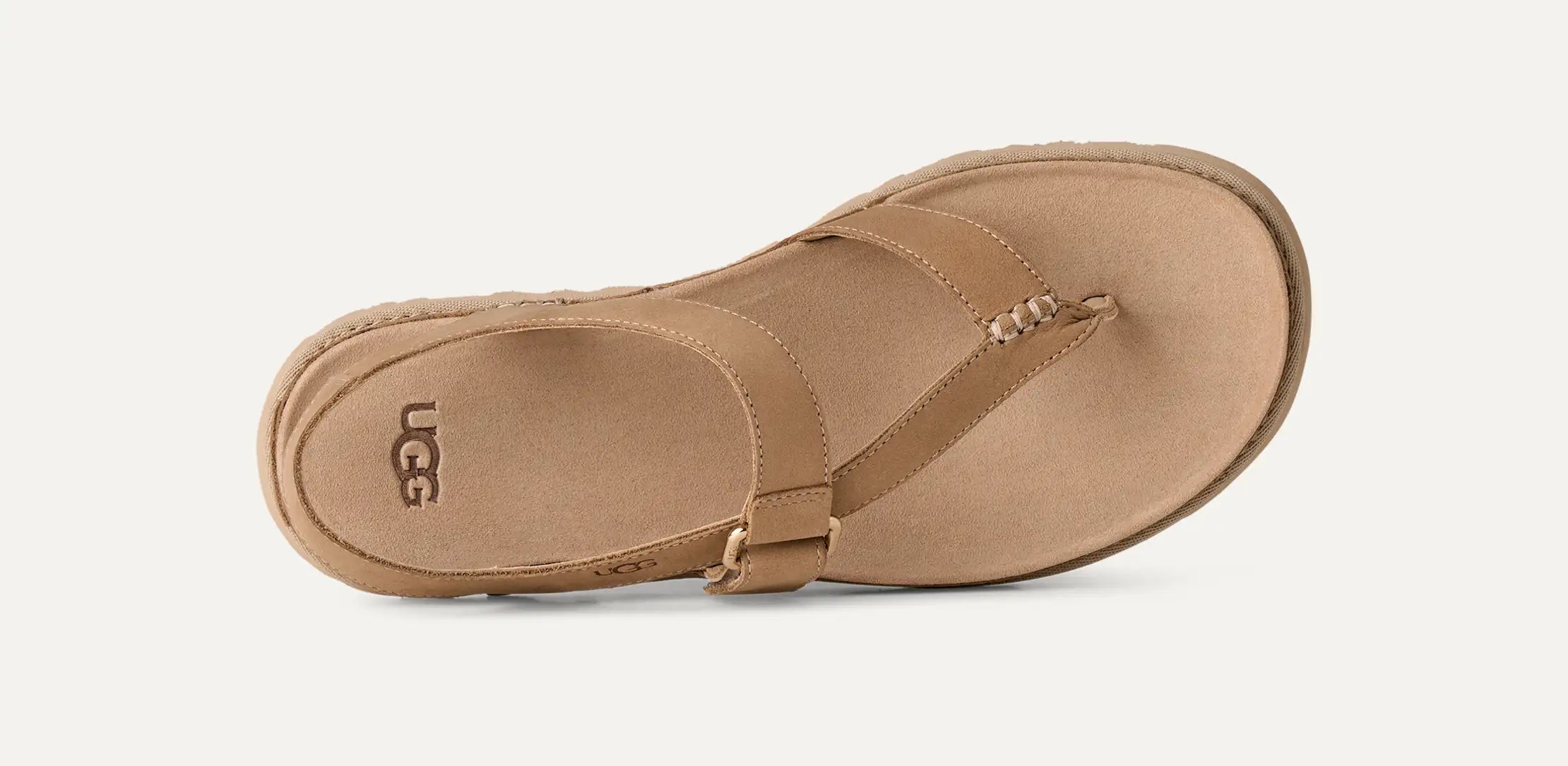 Women's GoldenGaze Toe Post - MUSTARD SEED
