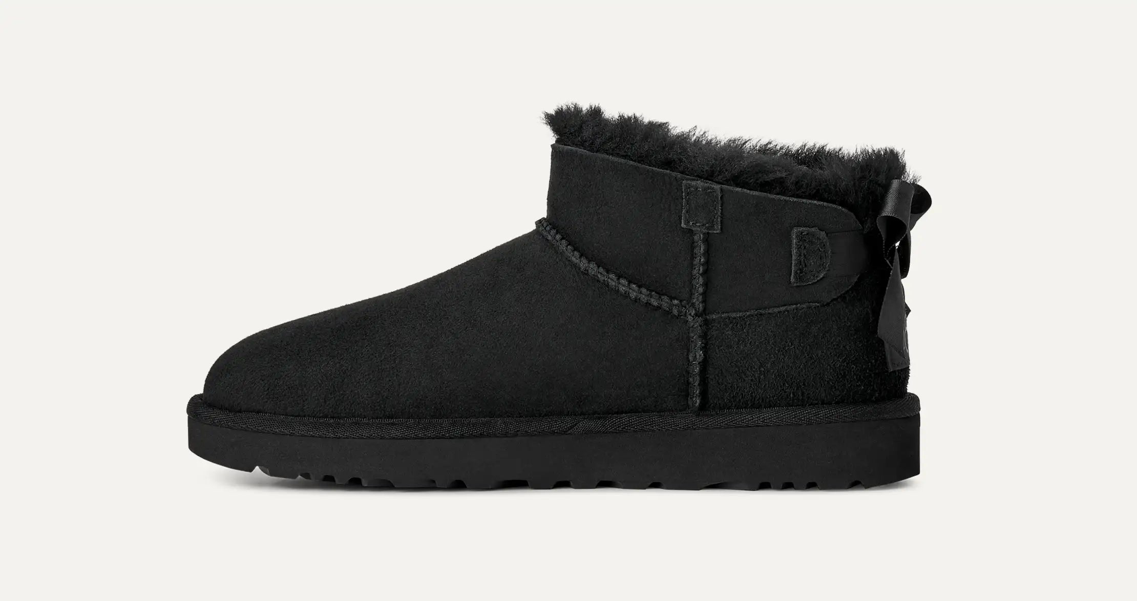 Women's Ultra Mini Bailey Bow - BLACK