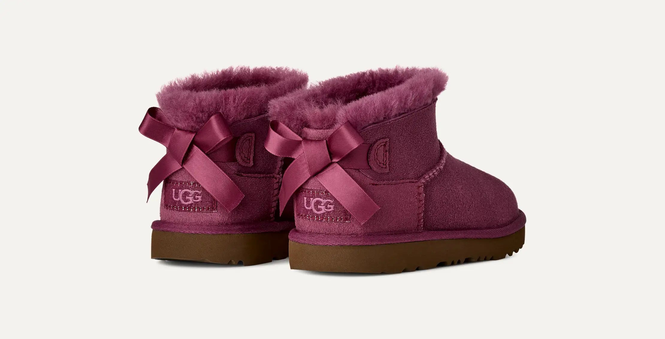 Kids' Ultra Mini Bailey Bow - DARK WINTERBERRY