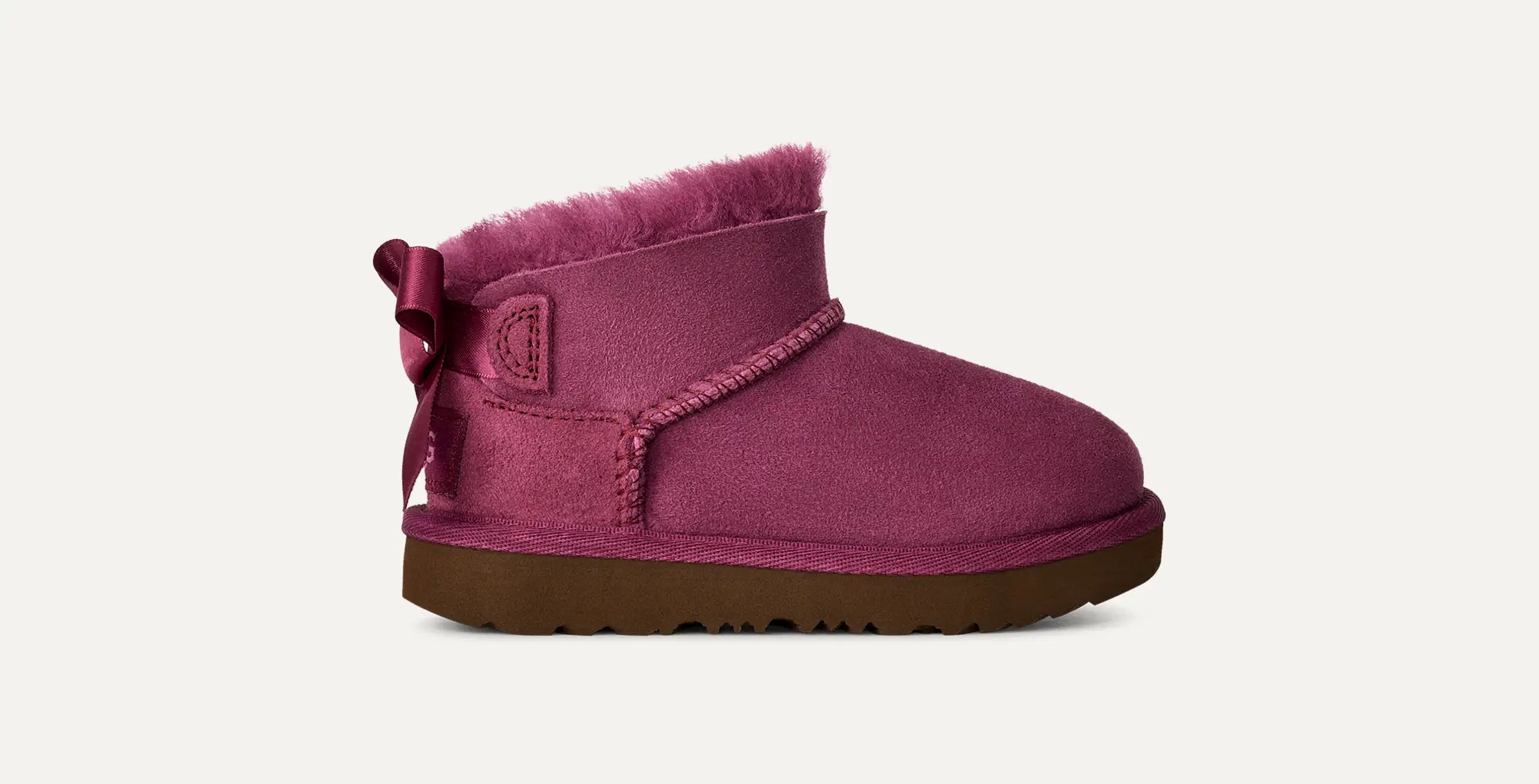 Toddlers' Ultra Mini Bailey Bow - DARK WINTERBERRY