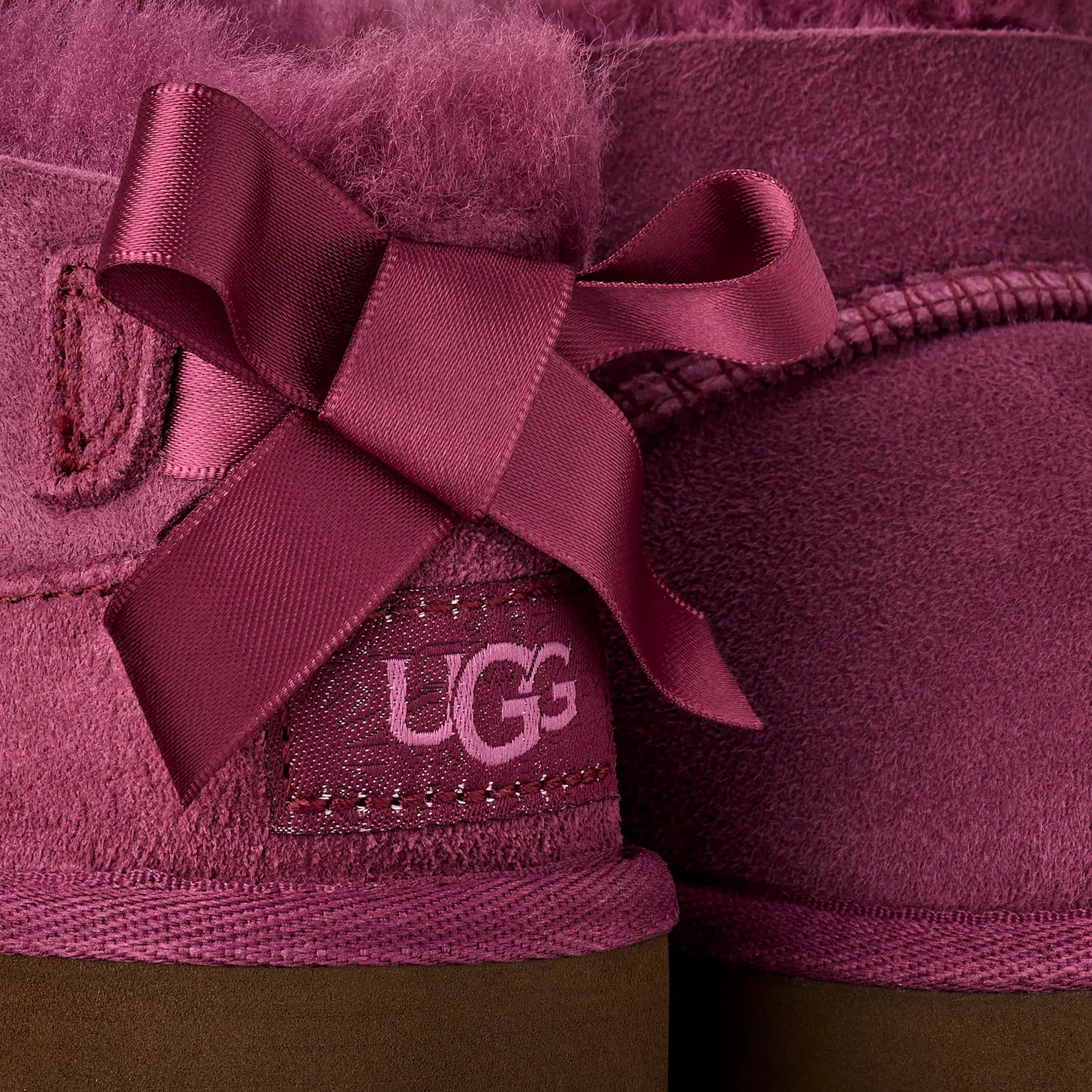 Toddlers' Ultra Mini Bailey Bow - DARK WINTERBERRY