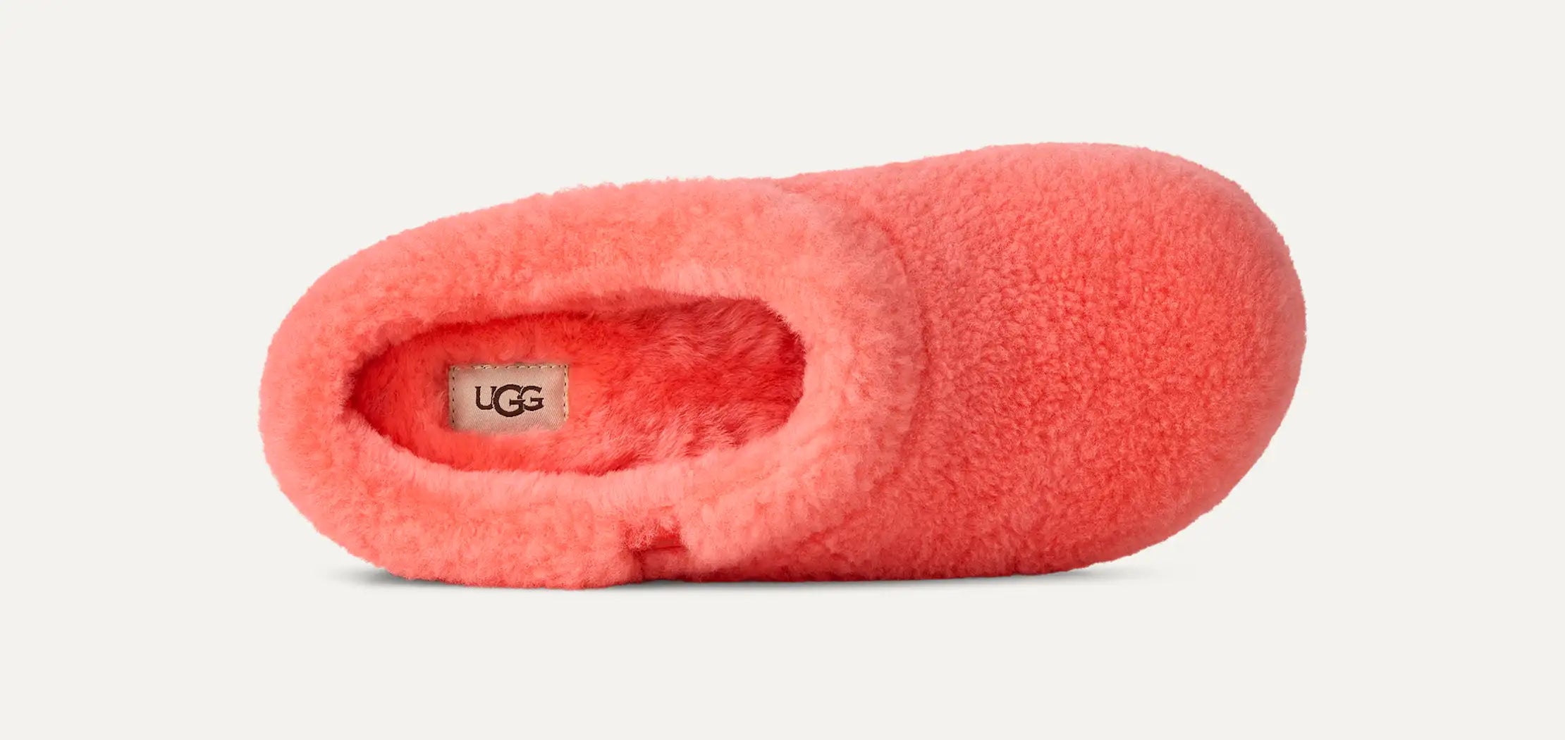 Women's Enwrap Fluffed Clog - ORANGE GERBERA