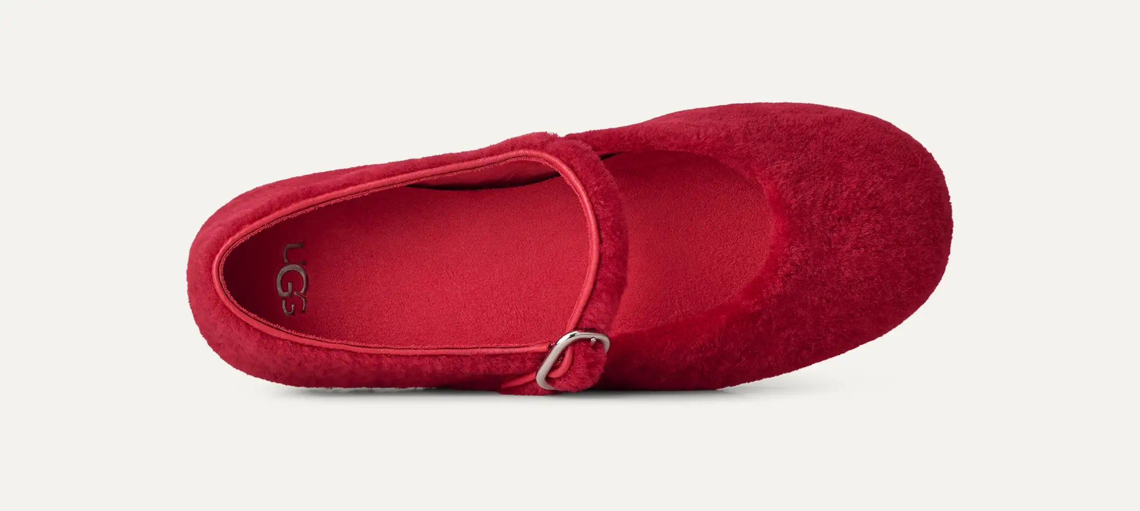 Women's Quill Ballet Flat - RED RIBBON